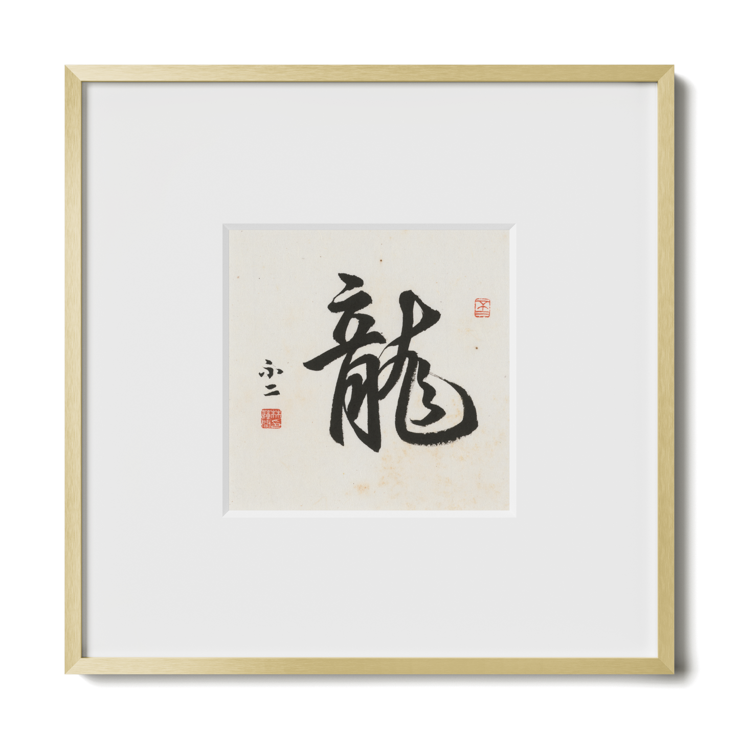 Thumbnail Label: 10X10" Gold Premium Metal | Gallery Source: Transparent