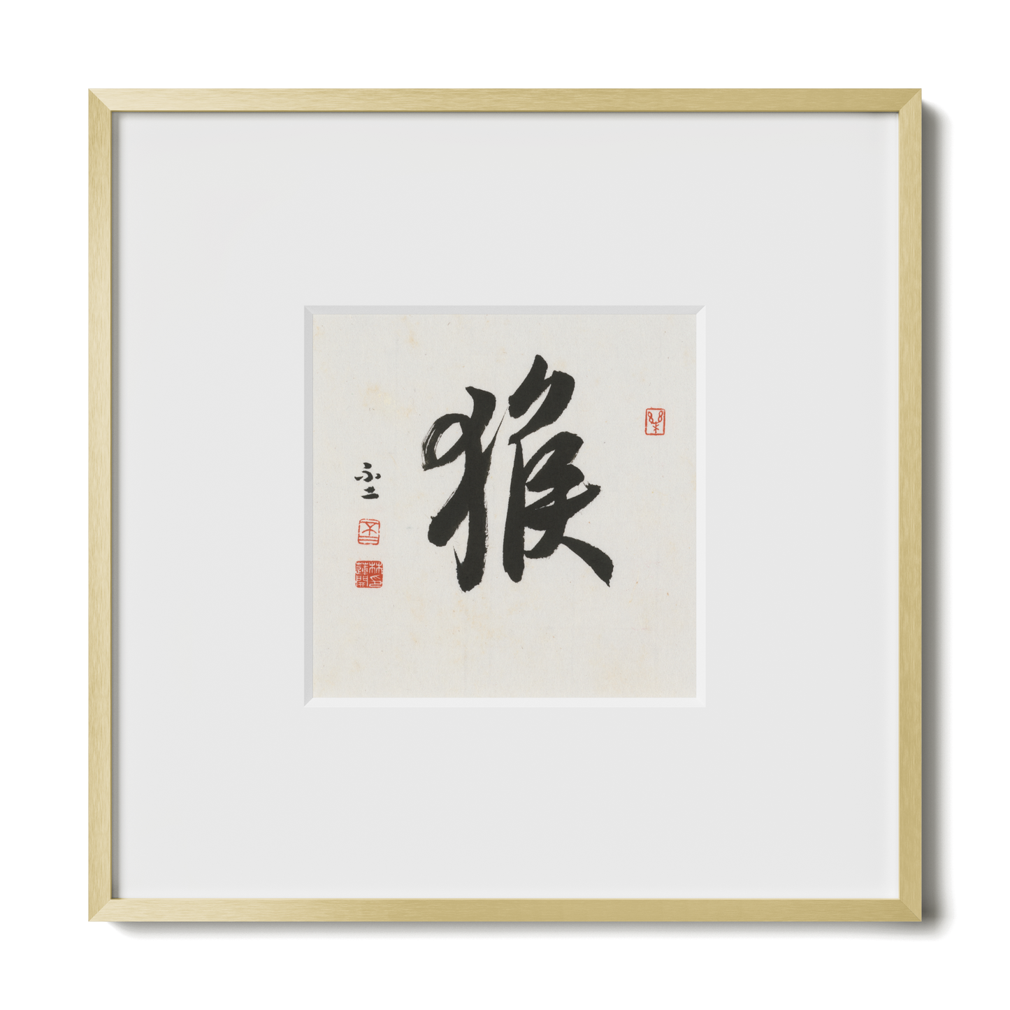 Thumbnail Label: 10X10" Gold Premium Metal | Gallery Source: Transparent