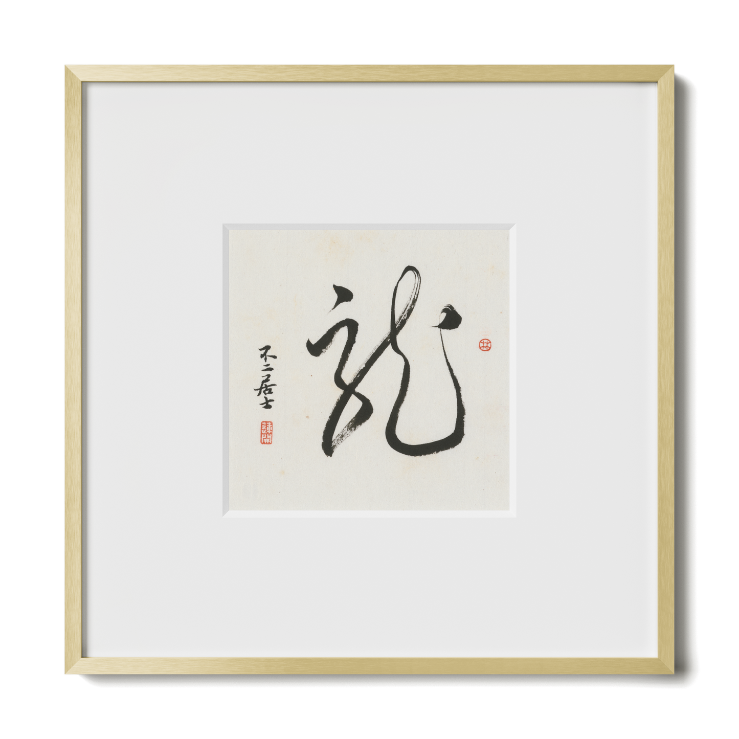 Thumbnail Label: 10X10" Gold Premium Metal | Gallery Source: Transparent