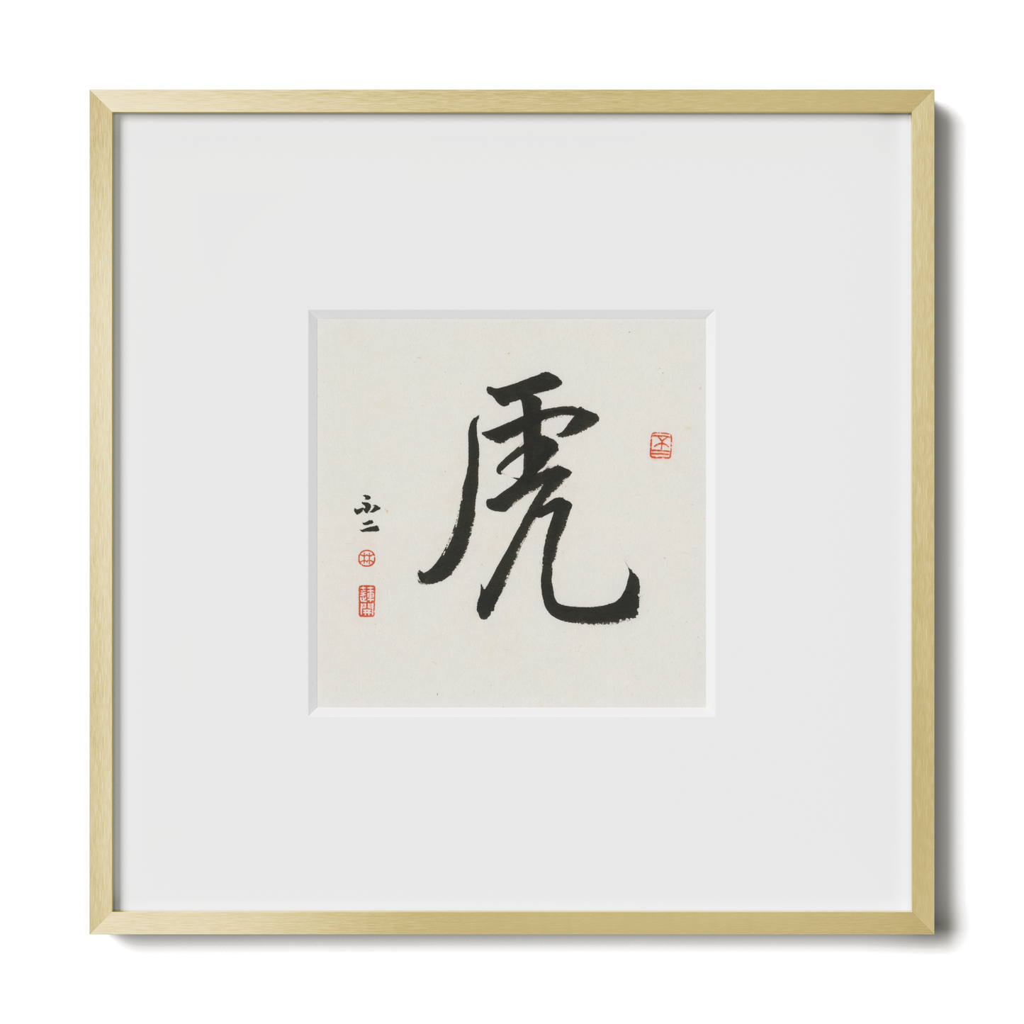 Thumbnail Label: 10X10" Gold Premium Metal | Gallery Source: Transparent
