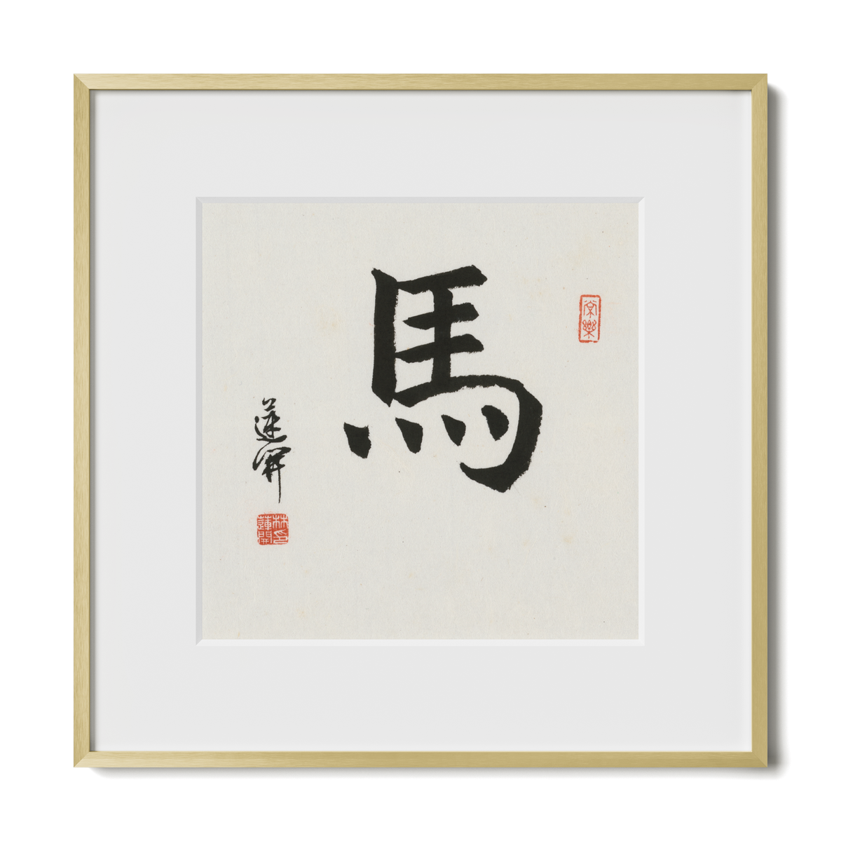 horse-regular-12x12-premium-gold-metal