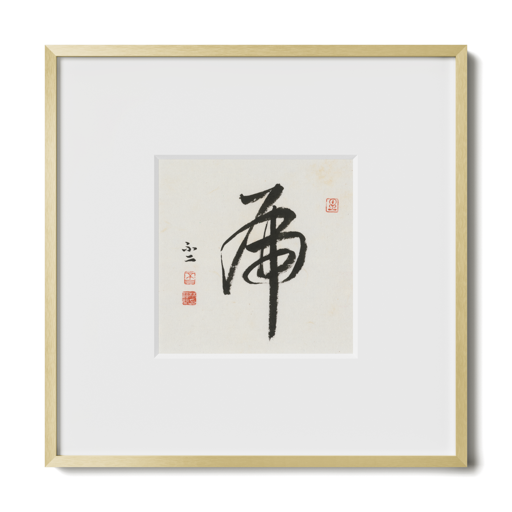 Thumbnail Label: 10X10" Gold Premium Metal | Gallery Source: Transparent
