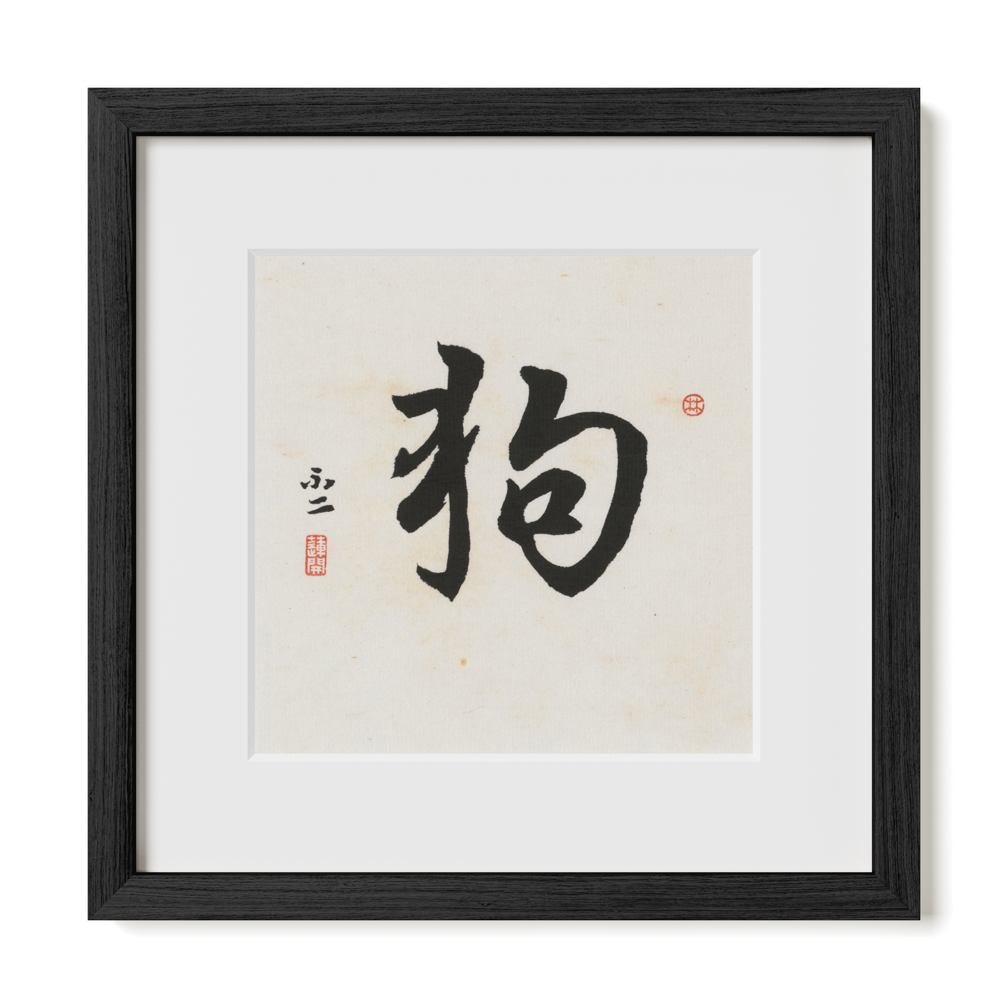 Thumbnail Label: 12X12" Black Premium Oak | Gallery Source: Transparent