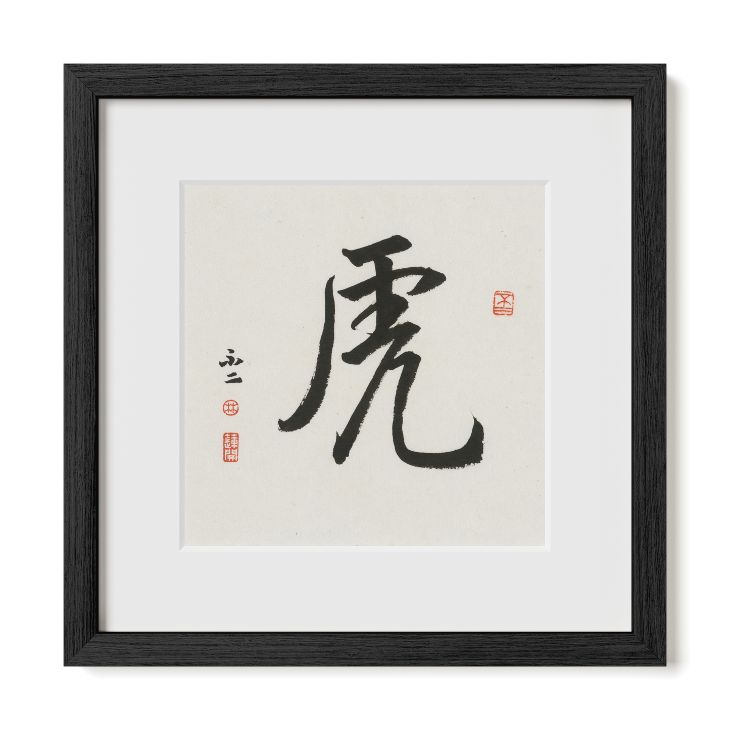 Thumbnail Label: 12X12" Black Premium Oak | Gallery Source: Transparent