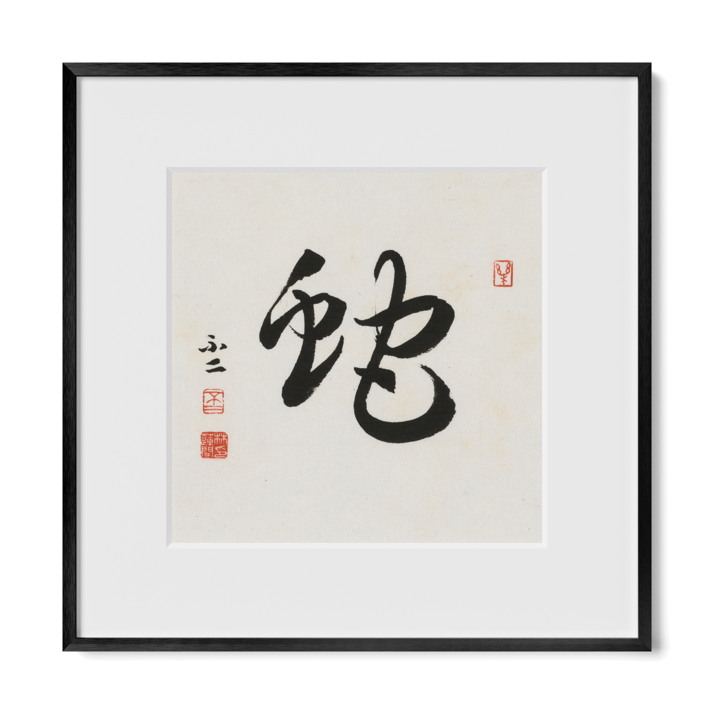 Thumbnail Label: 12X12" Black Premium Metal | Gallery Source: Transparent