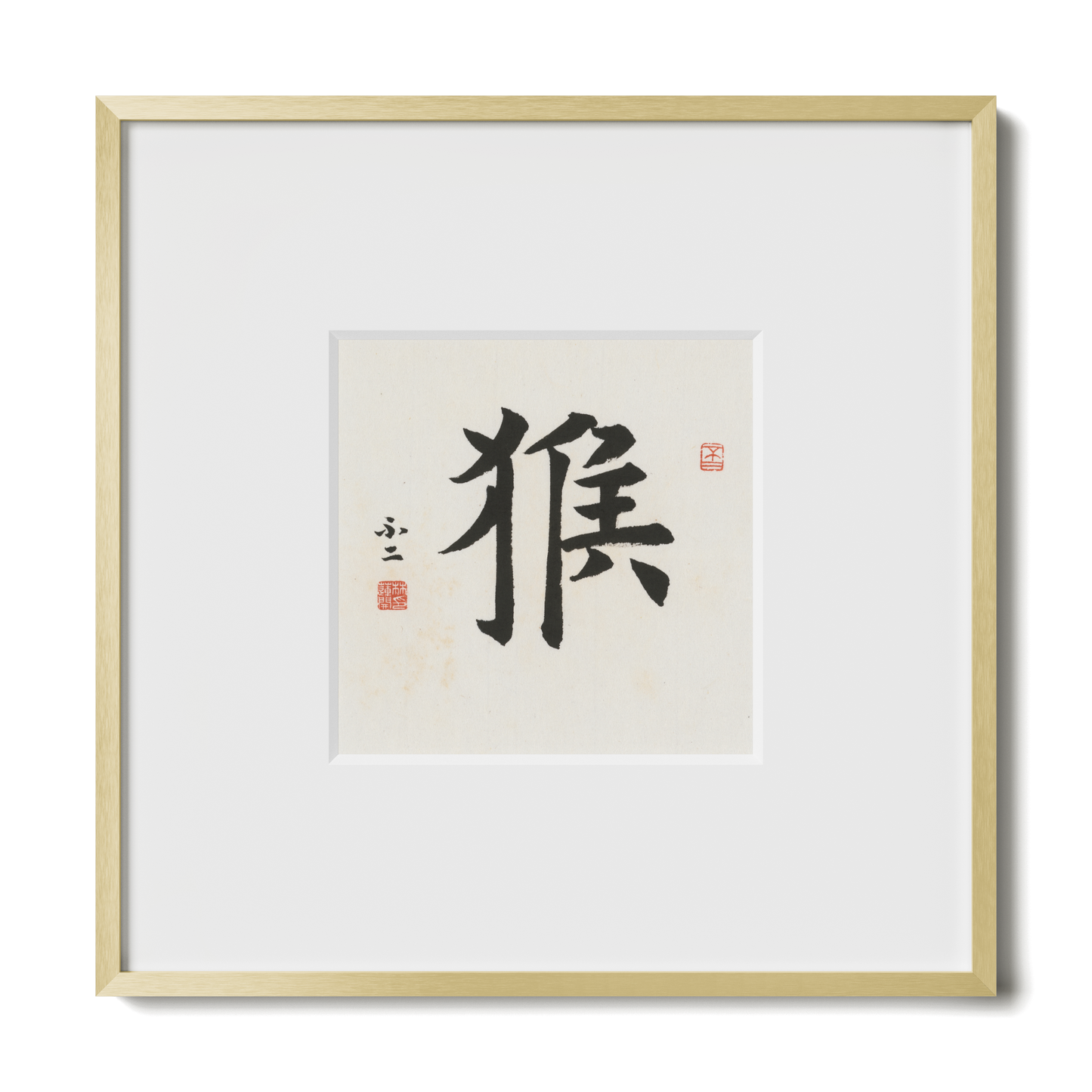 Thumbnail Label: 10X10" Gold Premium Metal | Gallery Source: Transparent