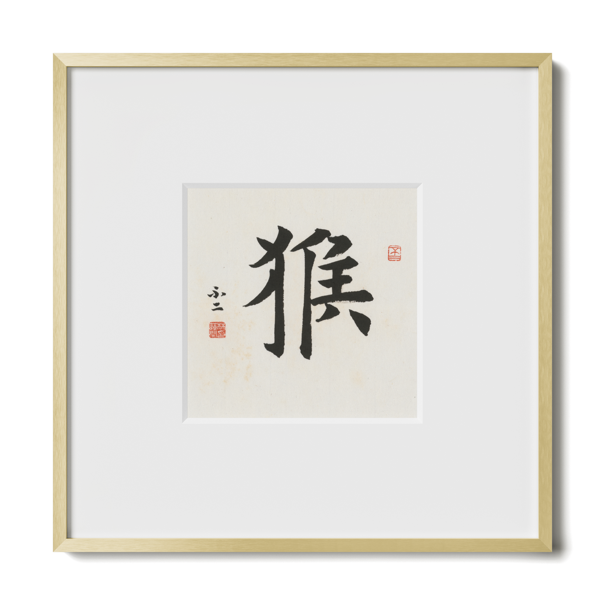 Thumbnail Label: 10X10" Gold Premium Metal | Gallery Source: Transparent