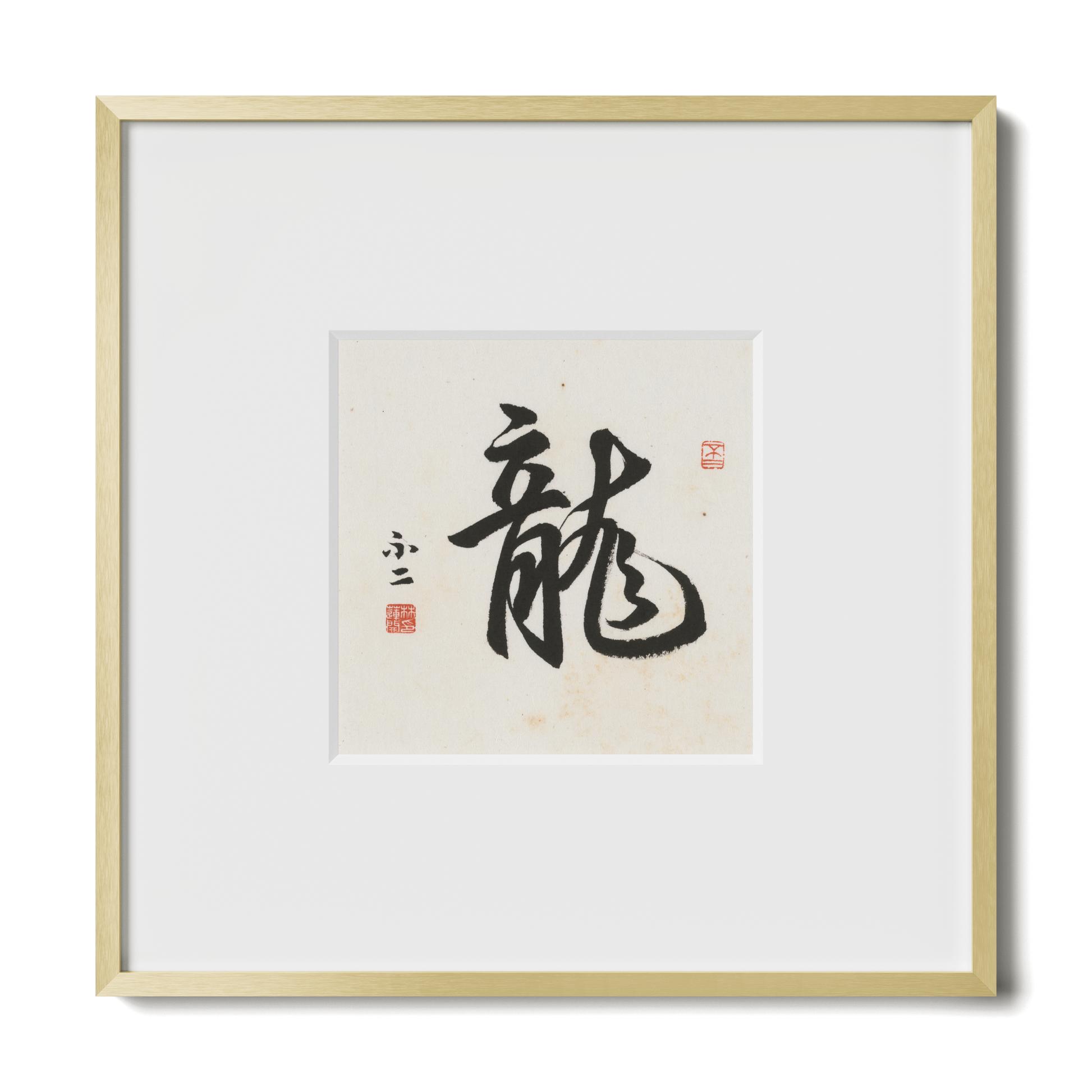 Thumbnail Label: 10X10" Gold Premium Metal | Gallery Source: Transparent
