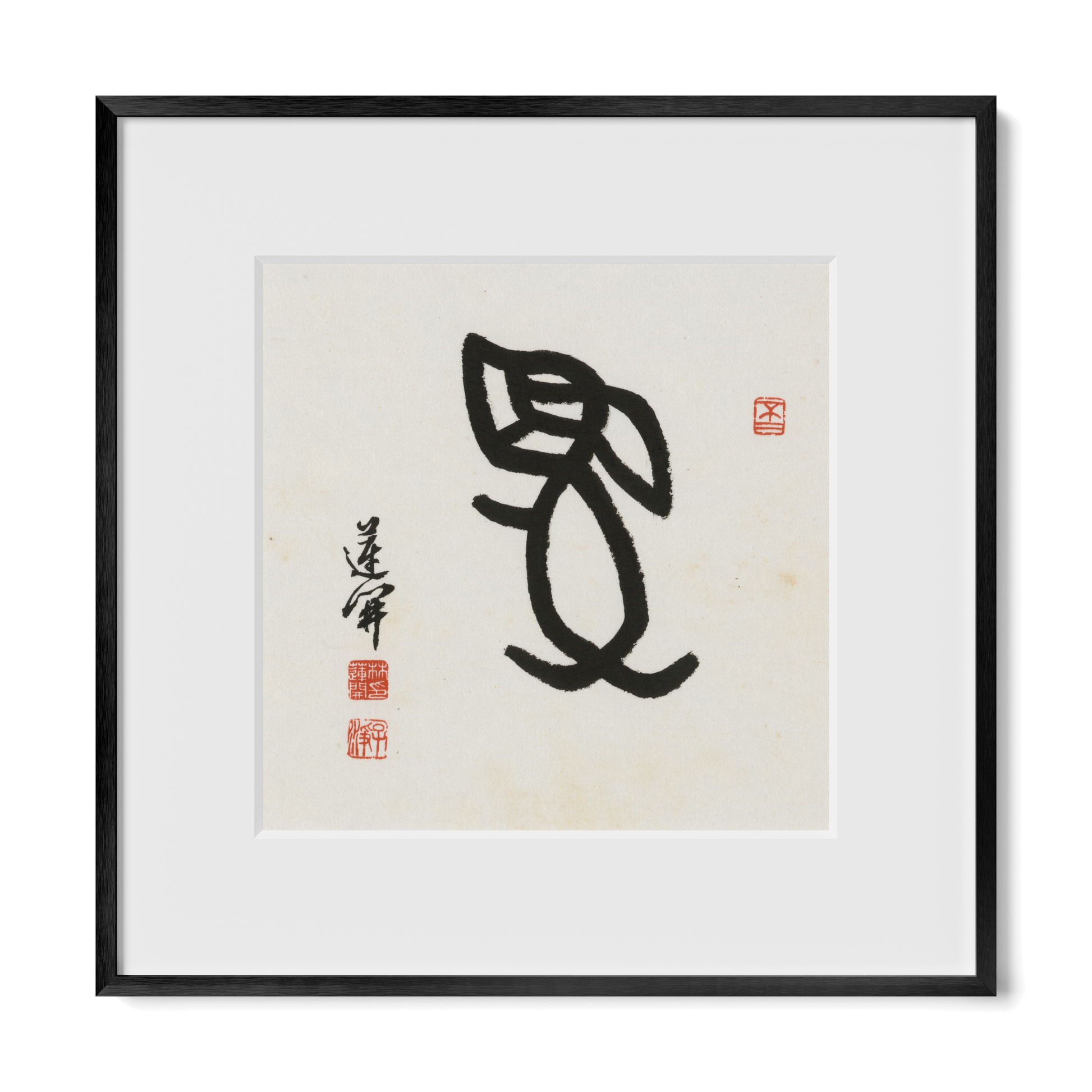 Thumbnail Label: 12X12" Black Premium Metal | Gallery Source: Transparent