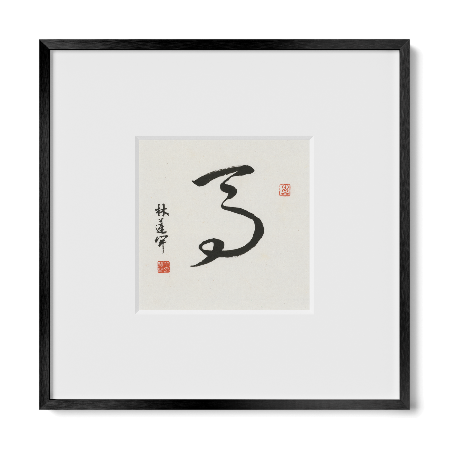 Thumbnail Label: 10X10" Black Premium Metal | Gallery Source: Transparent