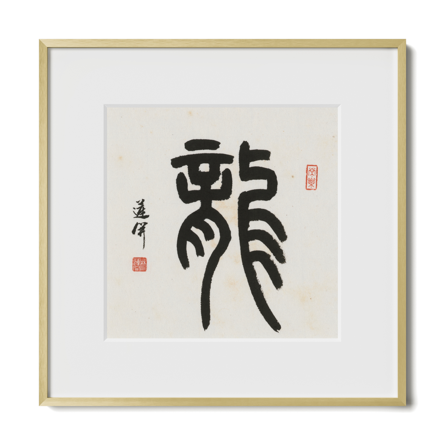 Thumbnail Label: 12X12" Gold Premium Metal | Gallery Source: Transparent
