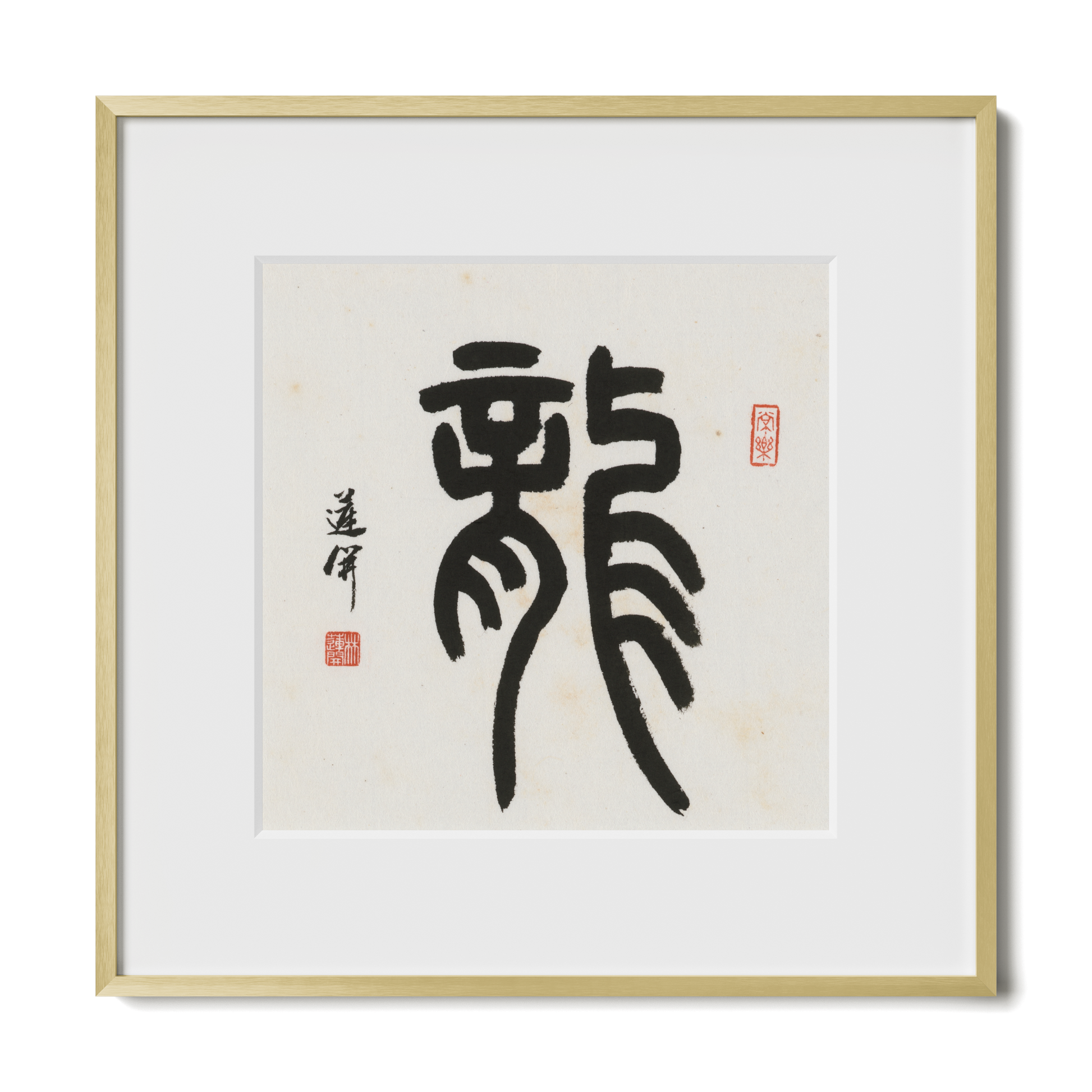 Thumbnail Label: 12X12" Gold Premium Metal | Gallery Source: Transparent