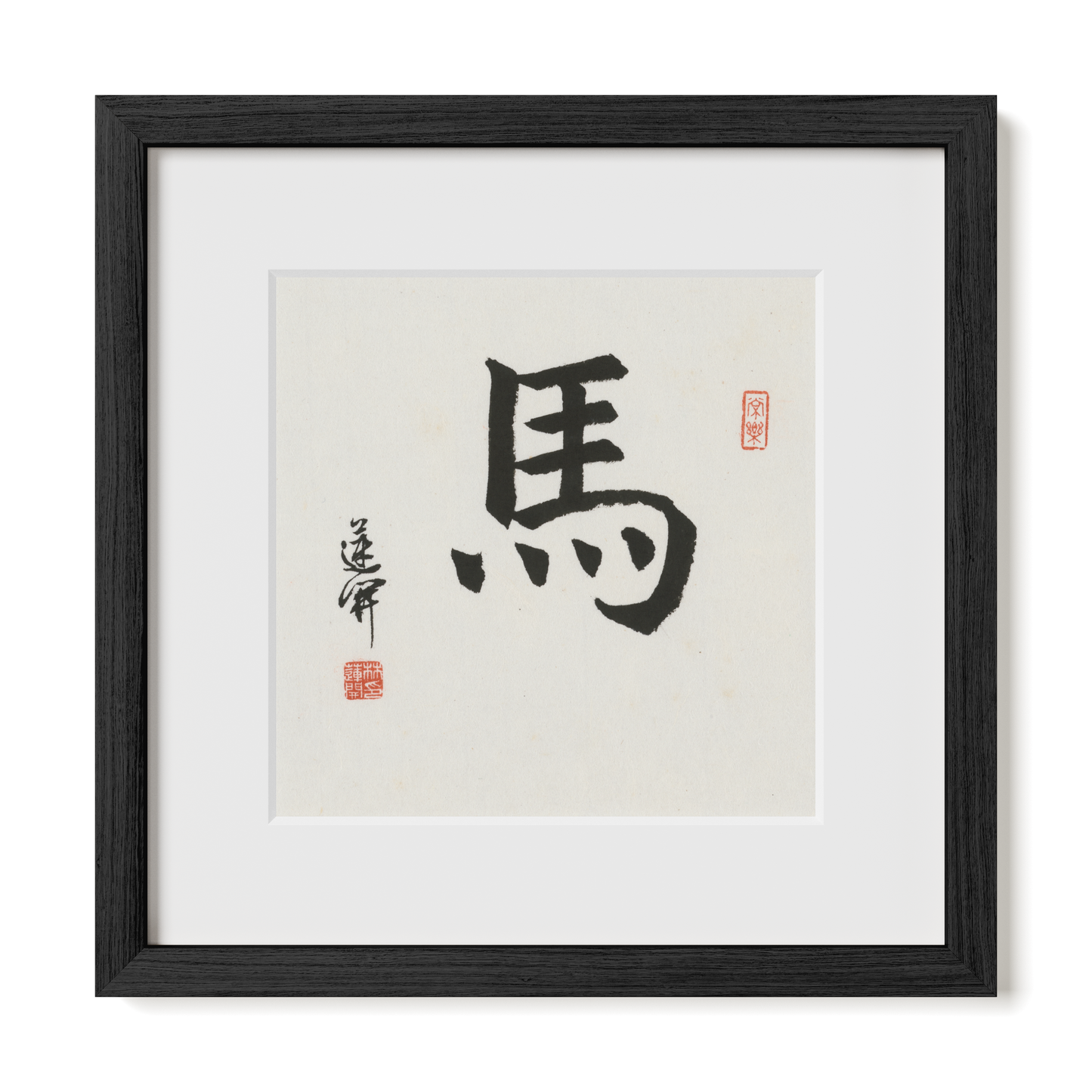 Thumbnail Label: 12X12" Black Premium Oak | Gallery Source: Transparent