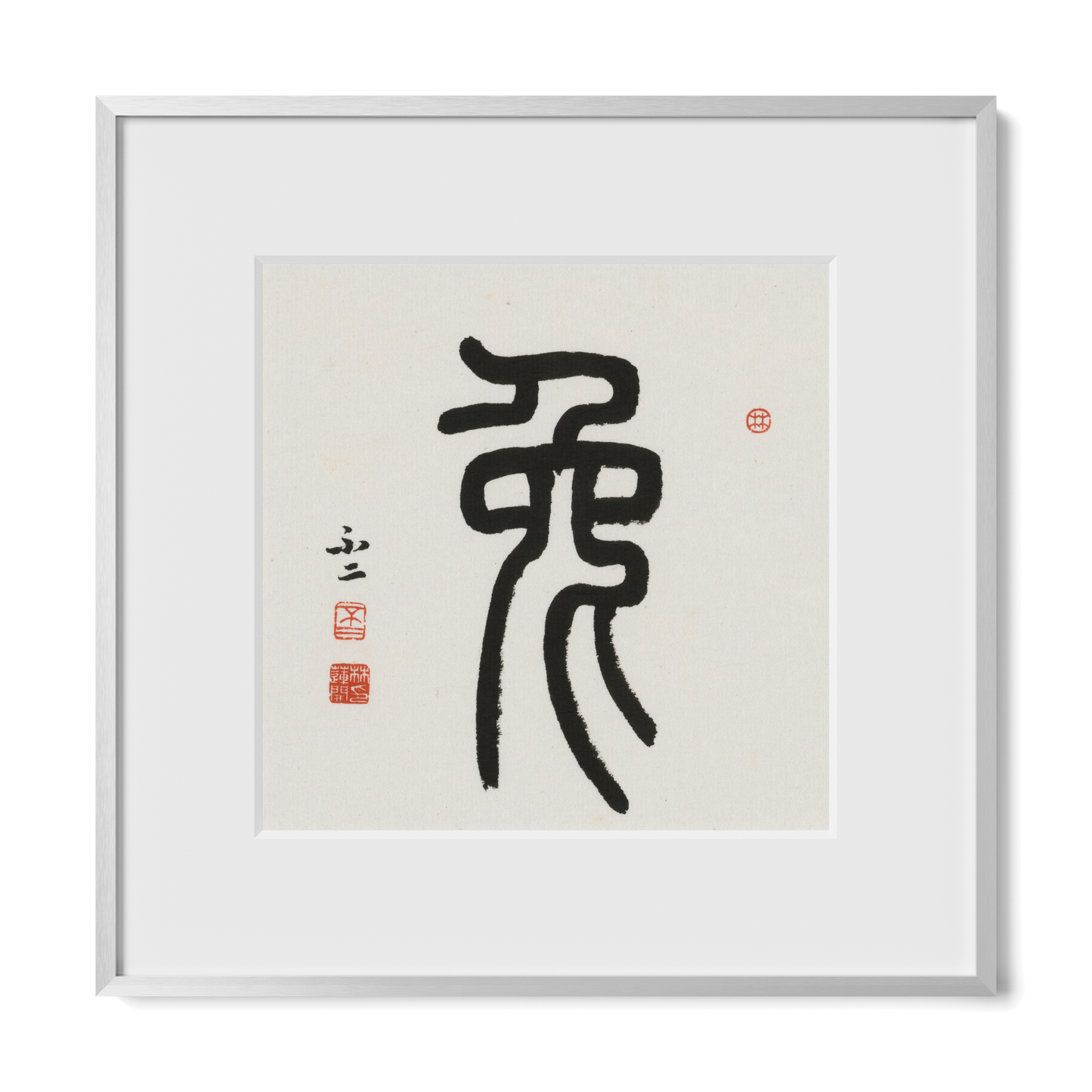 Thumbnail Label: 12X12" Silver Premium Metal | Gallery Source: Transparent