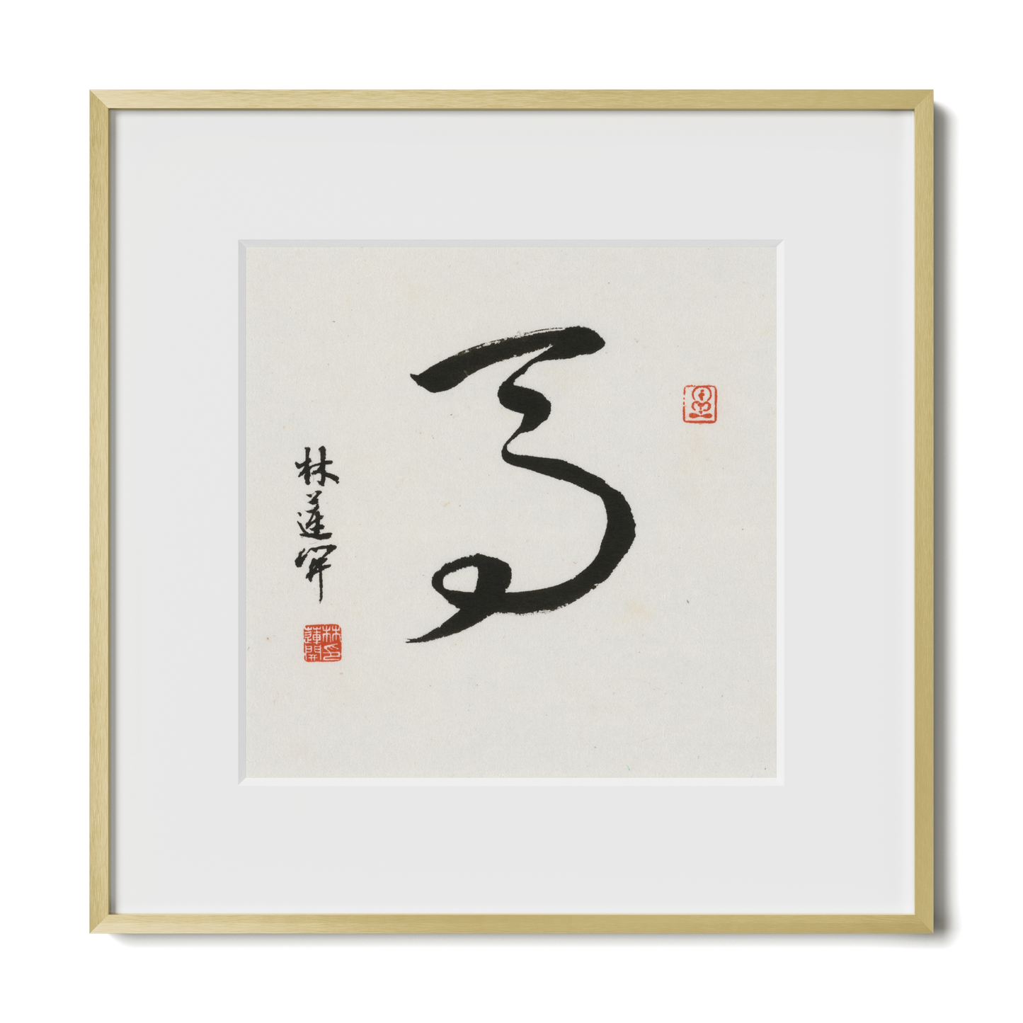 Thumbnail Label: 12X12" Gold Premium Metal | Gallery Source: Transparent