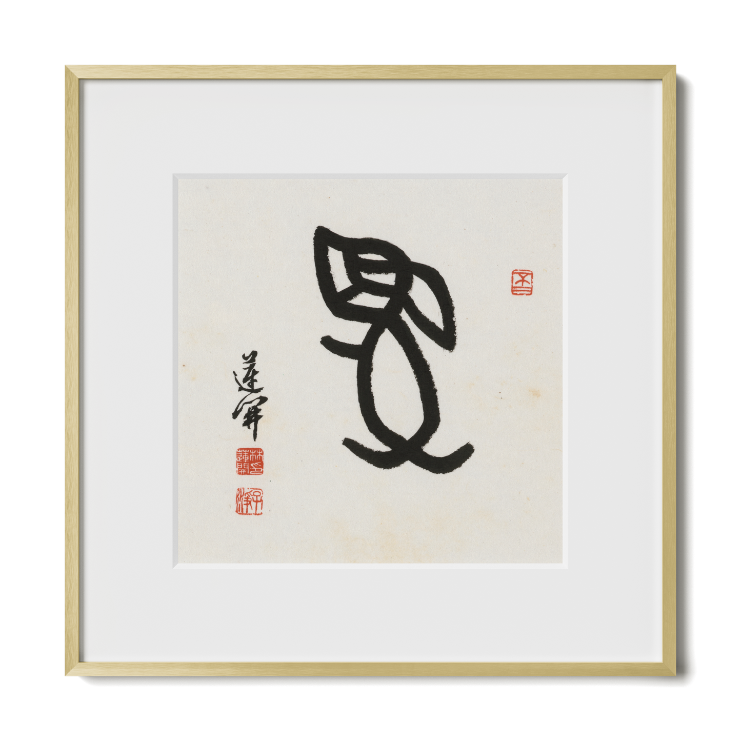 Thumbnail Label: 12X12" Gold Premium Metal | Gallery Source: Transparent