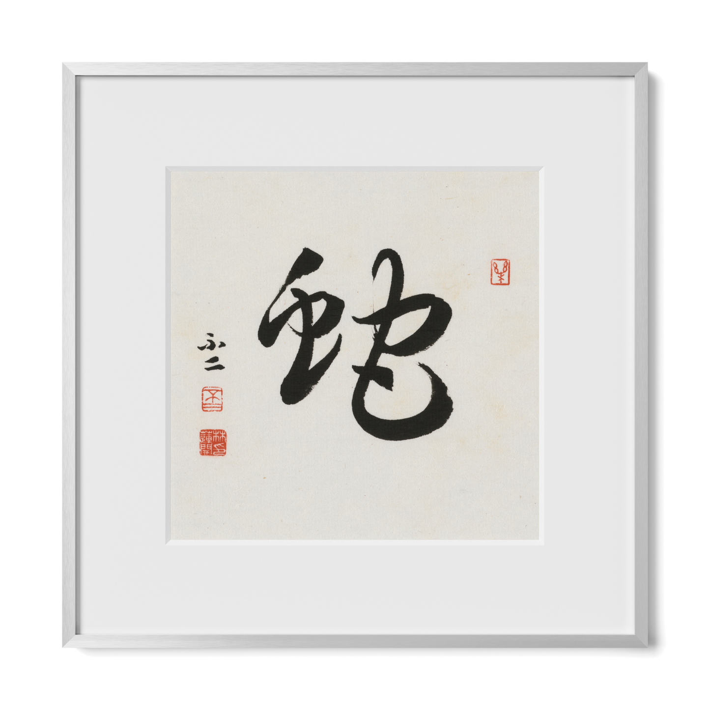 Thumbnail Label: 12X12" Silver Premium Metal | Gallery Source: Transparent