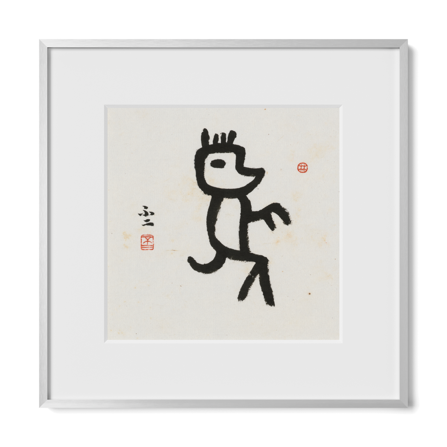Thumbnail Label: 12X12" Silver Premium Metal | Gallery Source: Transparent