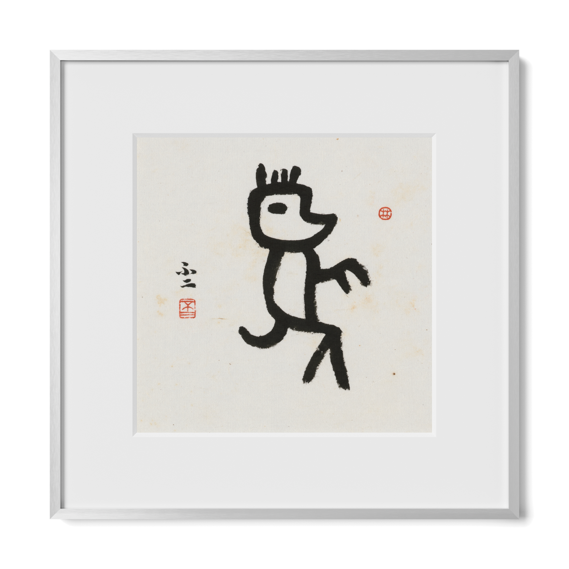 Thumbnail Label: 12X12" Silver Premium Metal | Gallery Source: Transparent