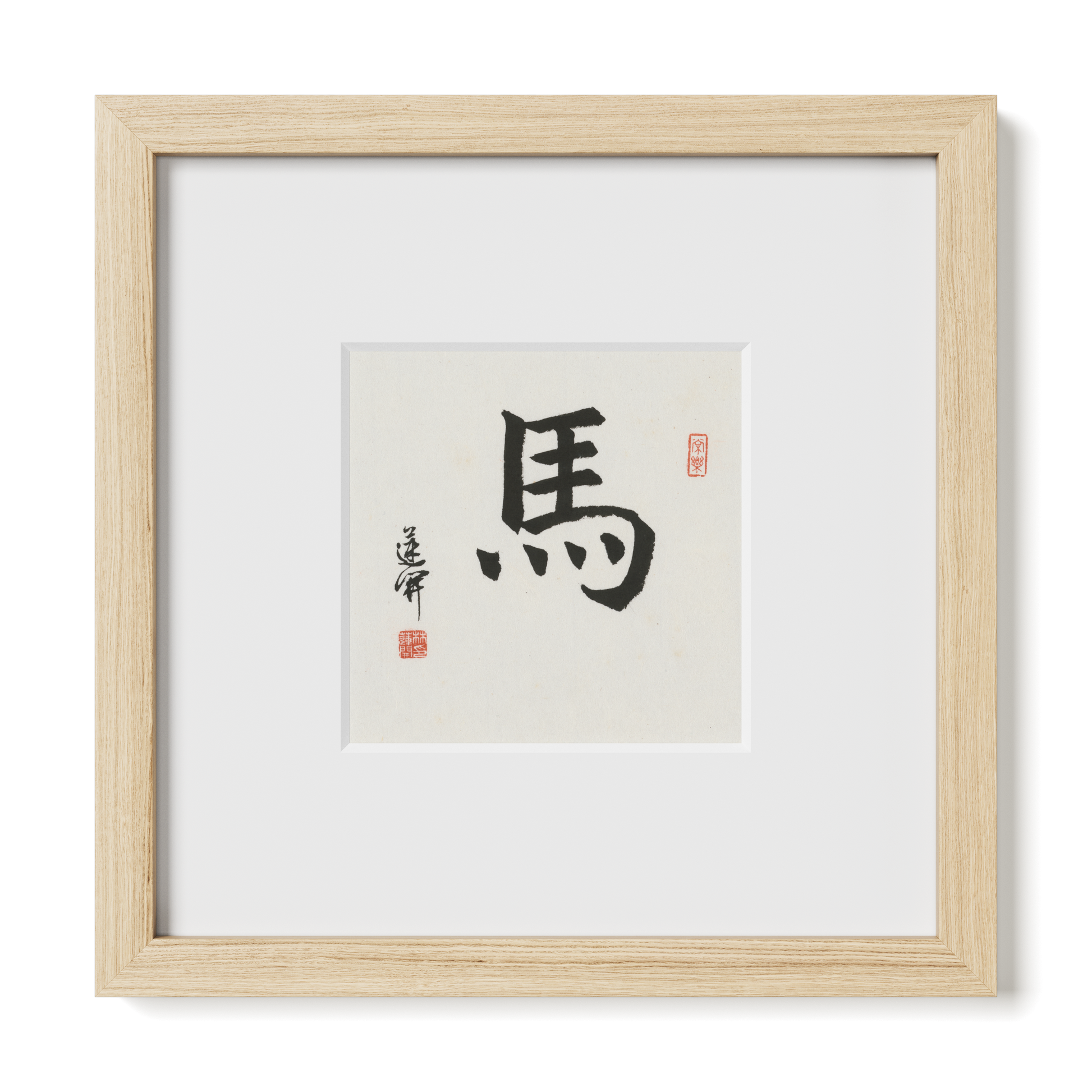 Thumbnail Label: 10X10" Natural Premium Oak | Gallery Source: Transparent