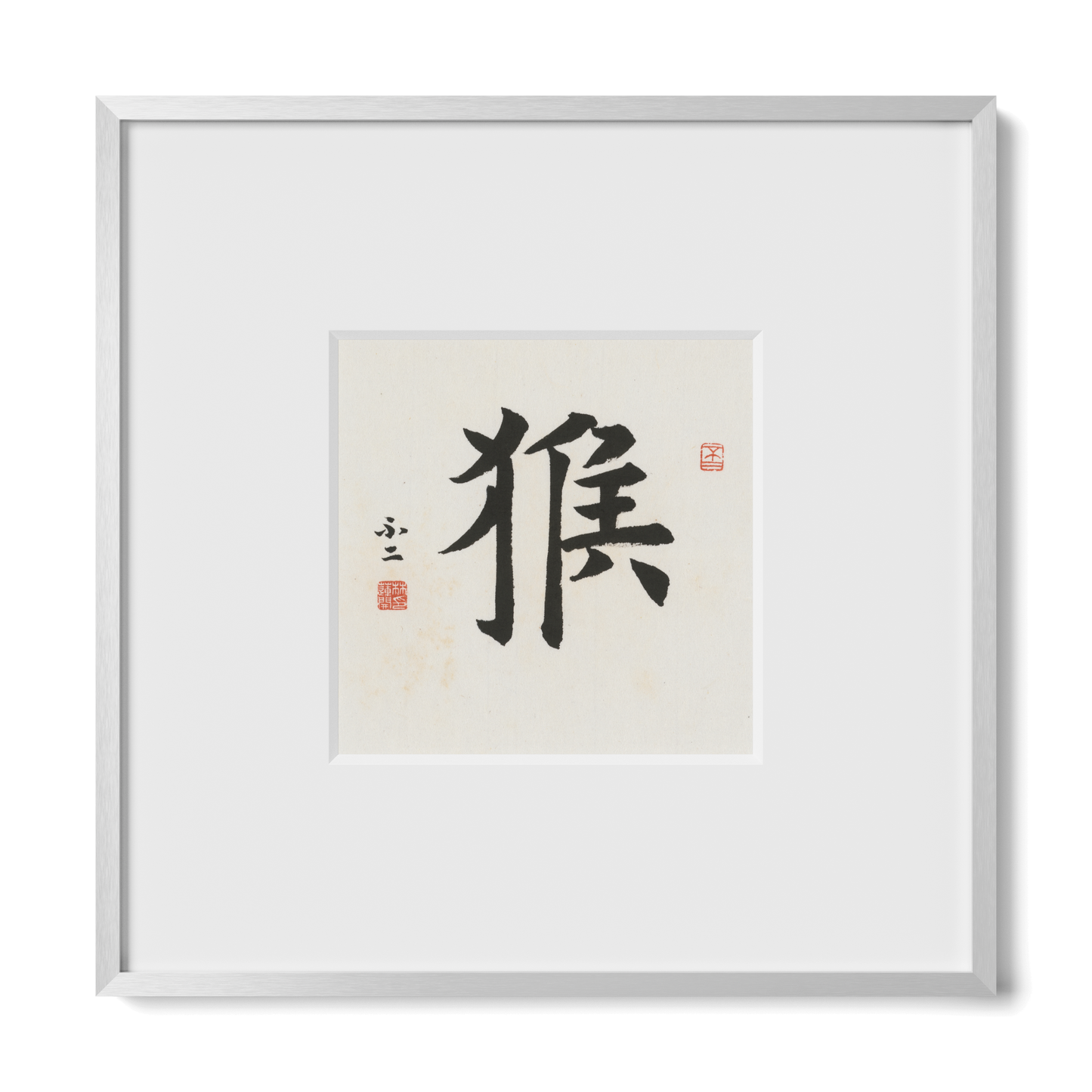 Thumbnail Label: 10X10" Silver Premium Metal | Gallery Source: Transparent