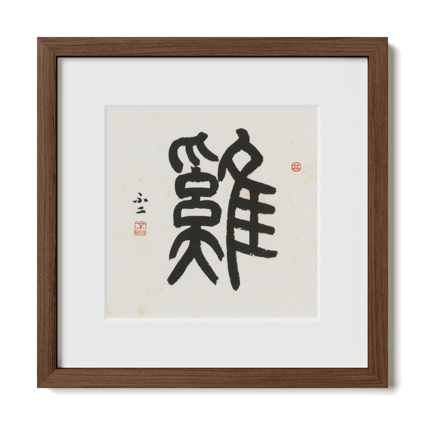 Thumbnail Label: 12X12" Walnut Premium Oak | Gallery Source: Transparent