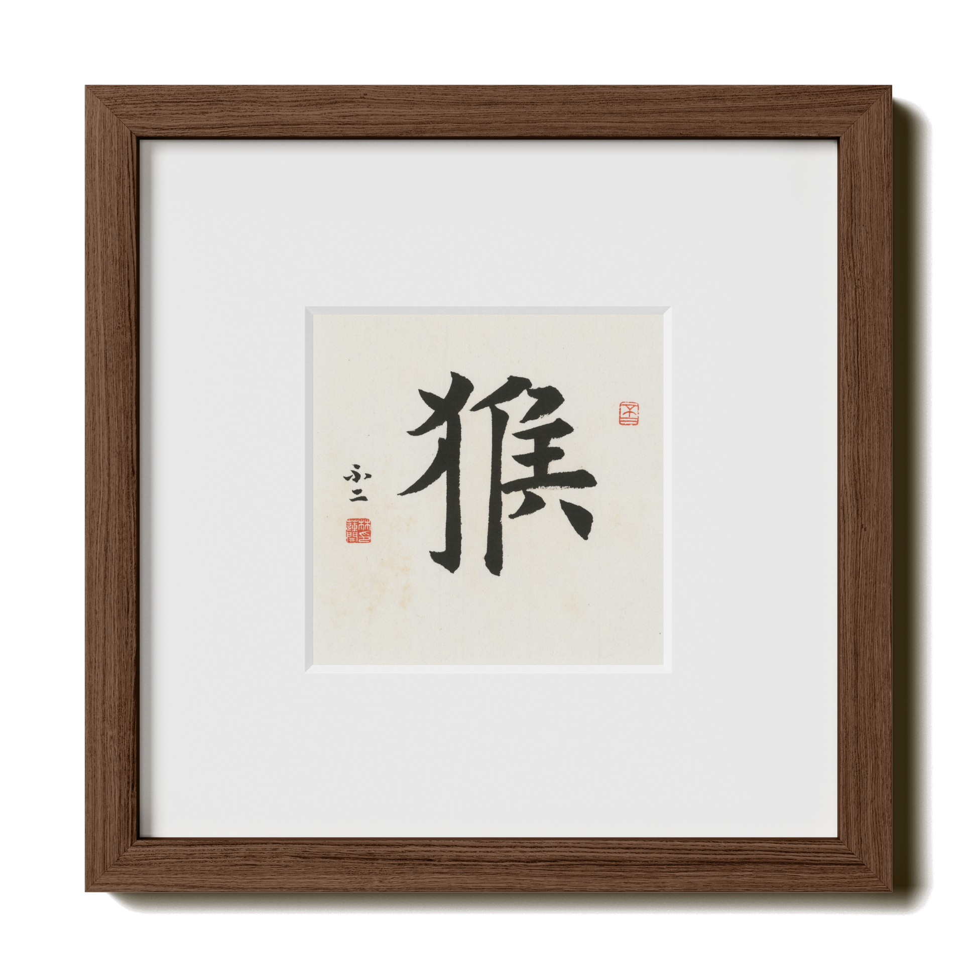 Thumbnail Label: 10X10" Walnut Premium Oak | Gallery Source: Transparent