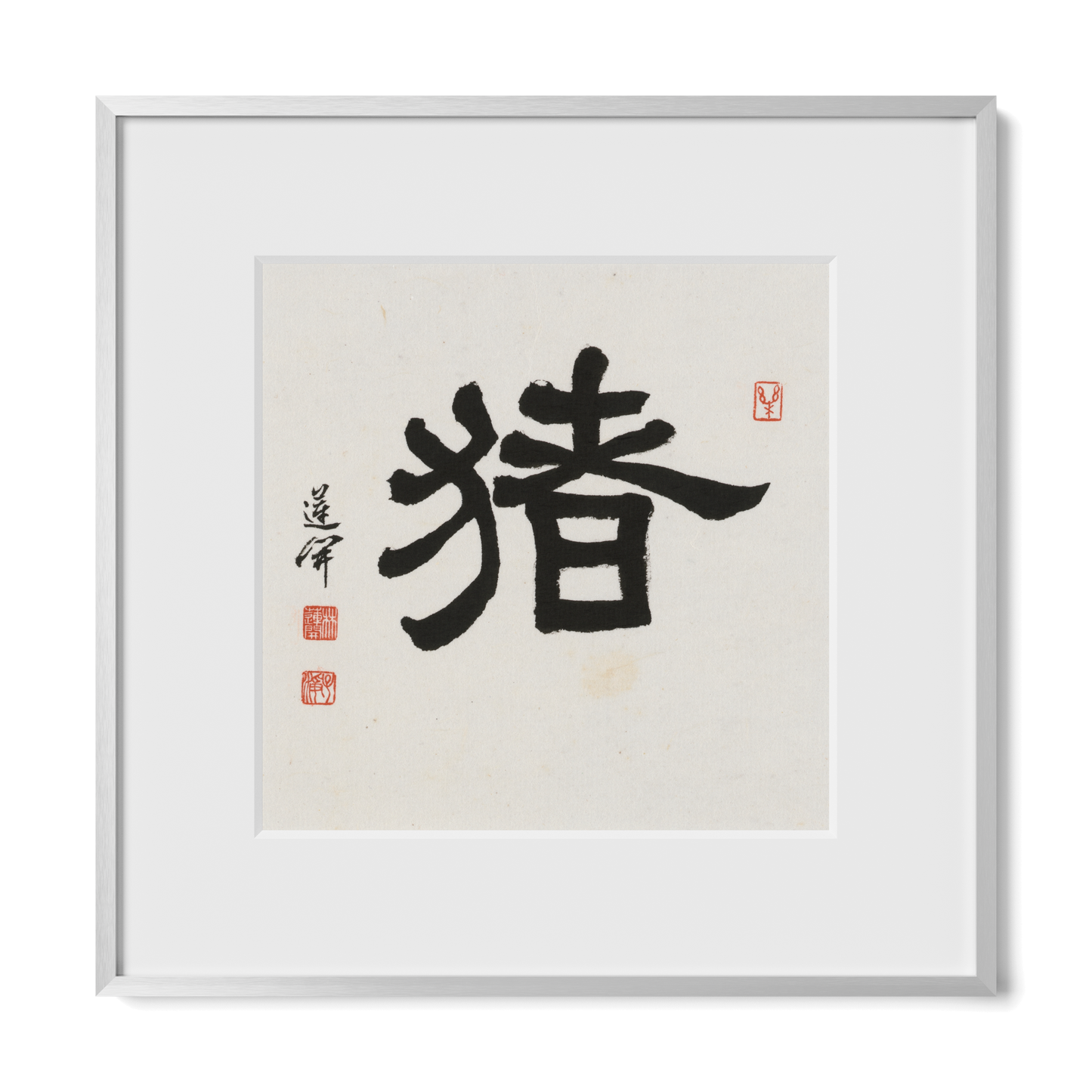 Thumbnail Label: 12X12" Silver Premium Metal | Gallery Source: Transparent