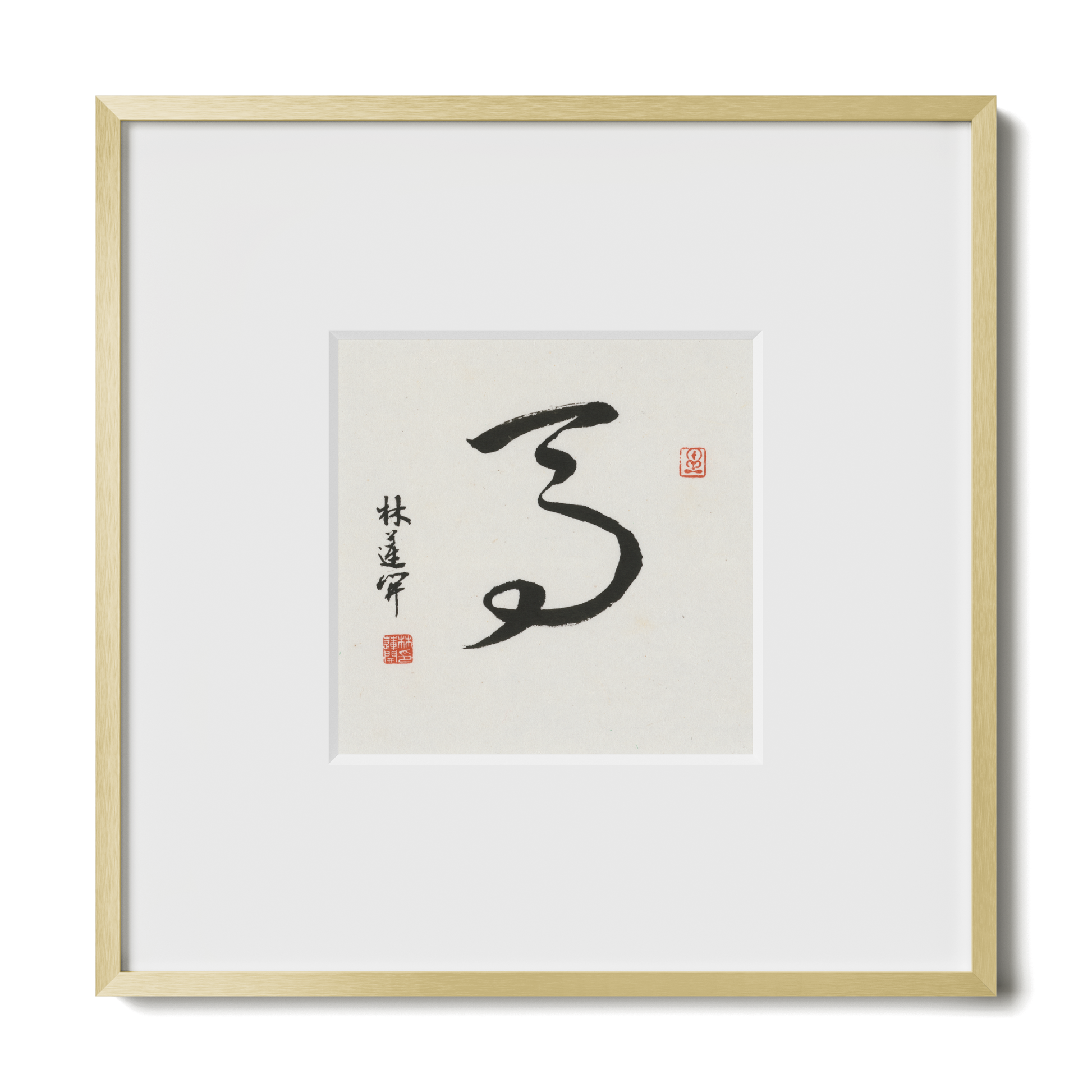 Thumbnail Label: 10X10" Gold Premium Metal | Gallery Source: Transparent