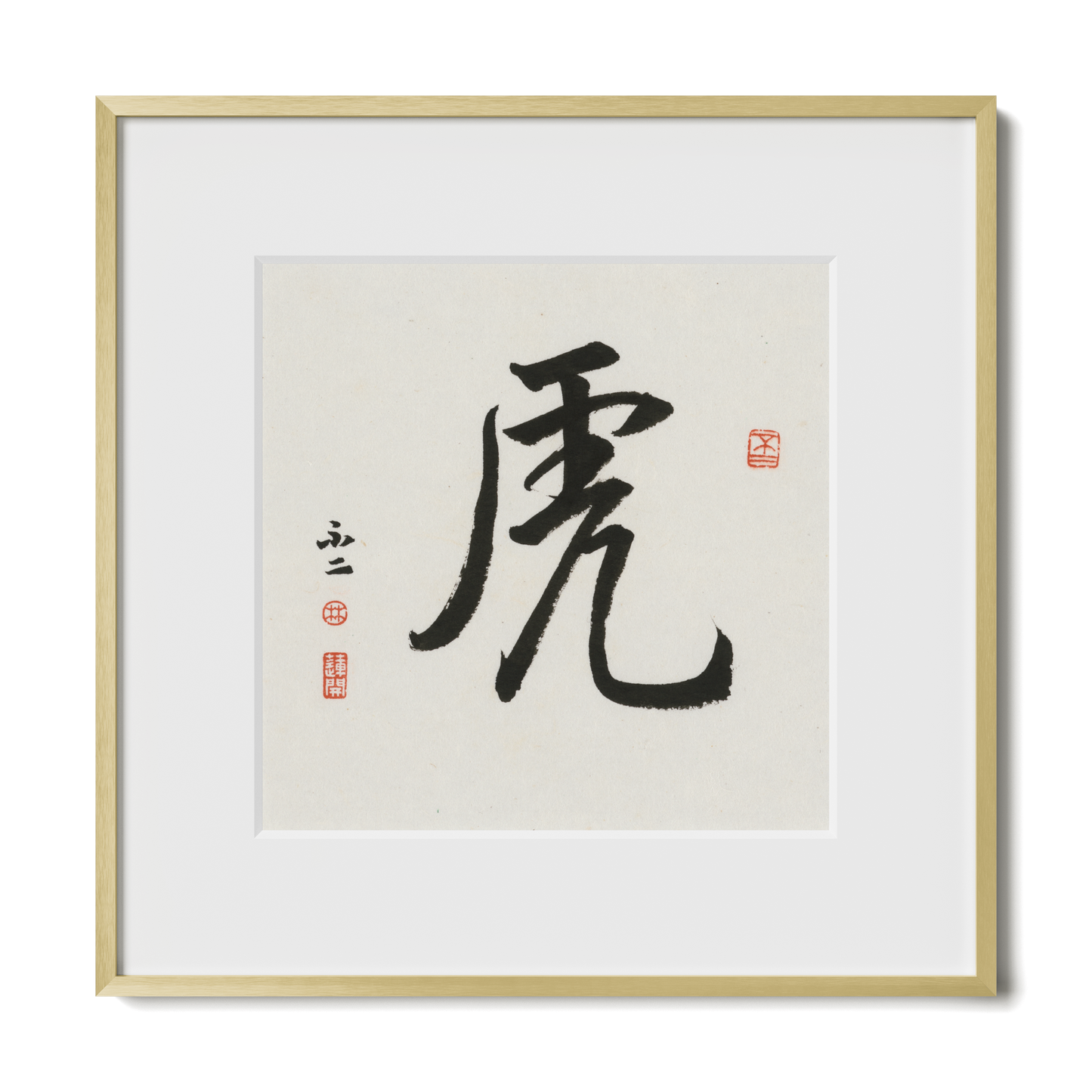 Thumbnail Label: 12X12" Gold Premium Metal | Gallery Source: Transparent