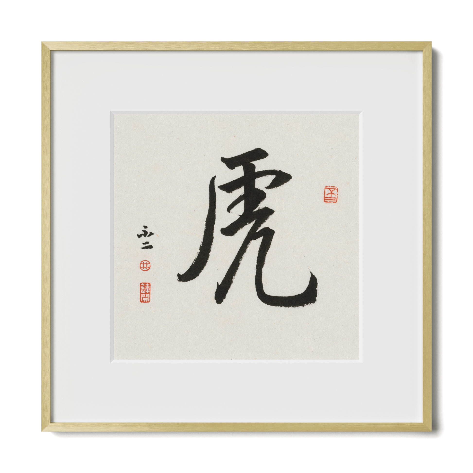 Thumbnail Label: 12X12" Gold Premium Metal | Gallery Source: Transparent