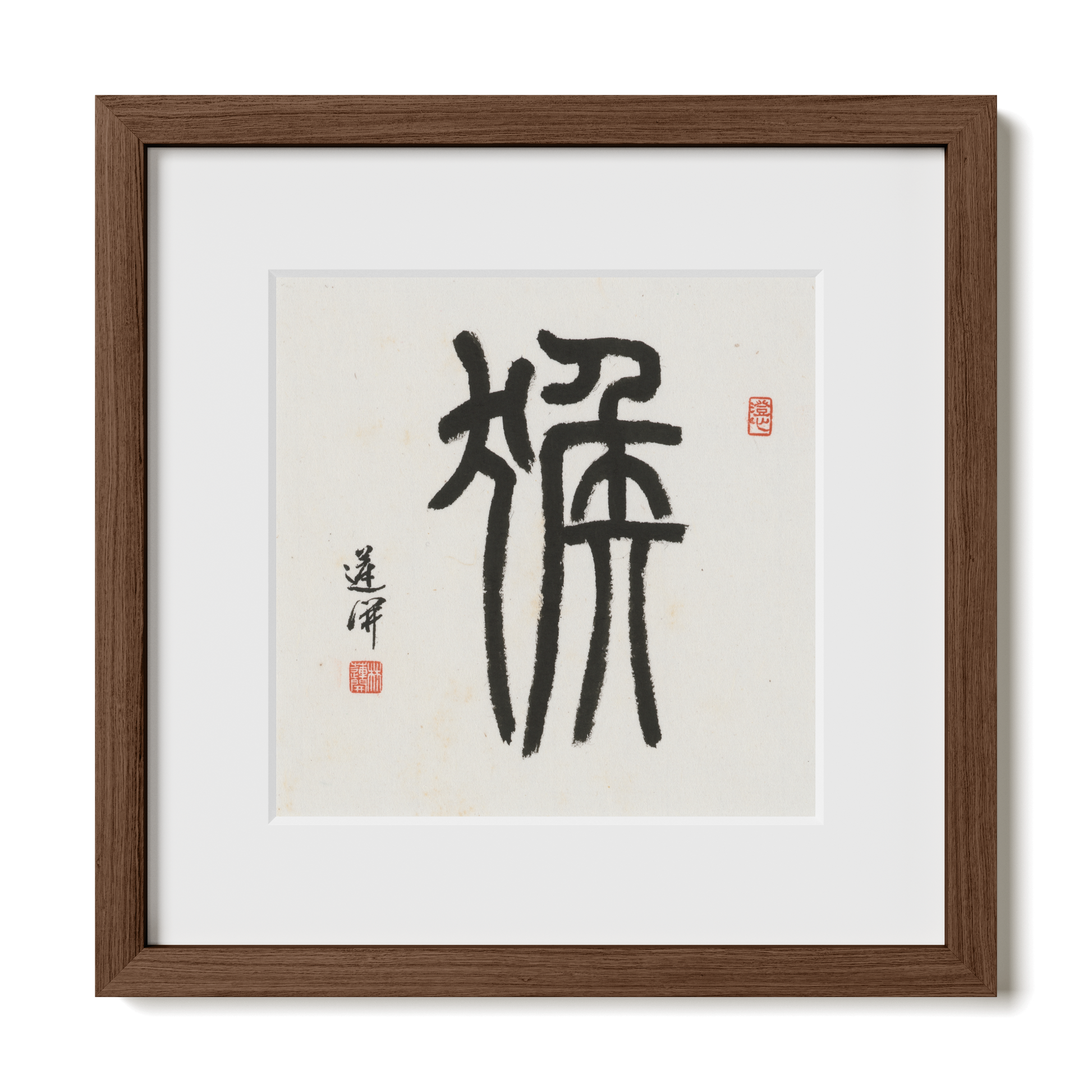 Thumbnail Label: 12X12" Walnut Premium Oak | Gallery Source: Transparent