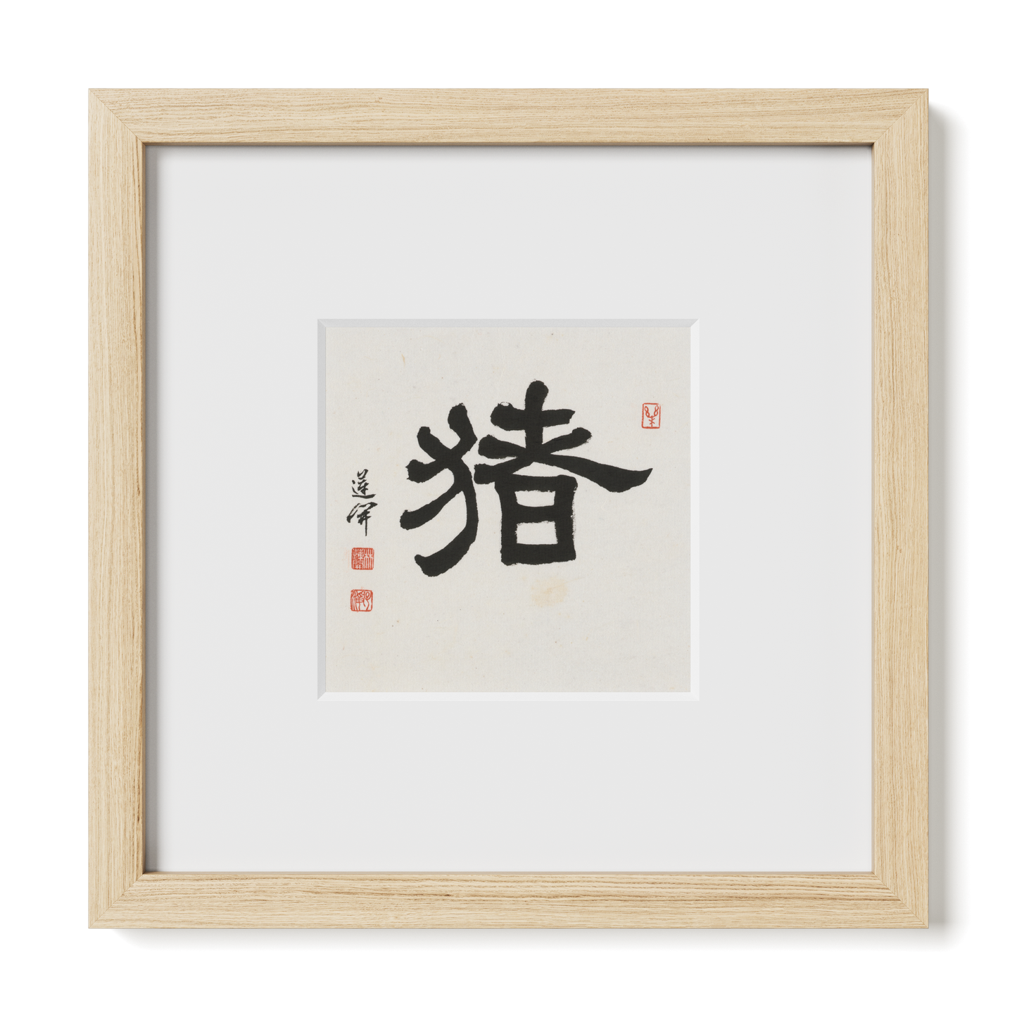Thumbnail Label: 10X10" Natural Premium Oak | Gallery Source: Transparent