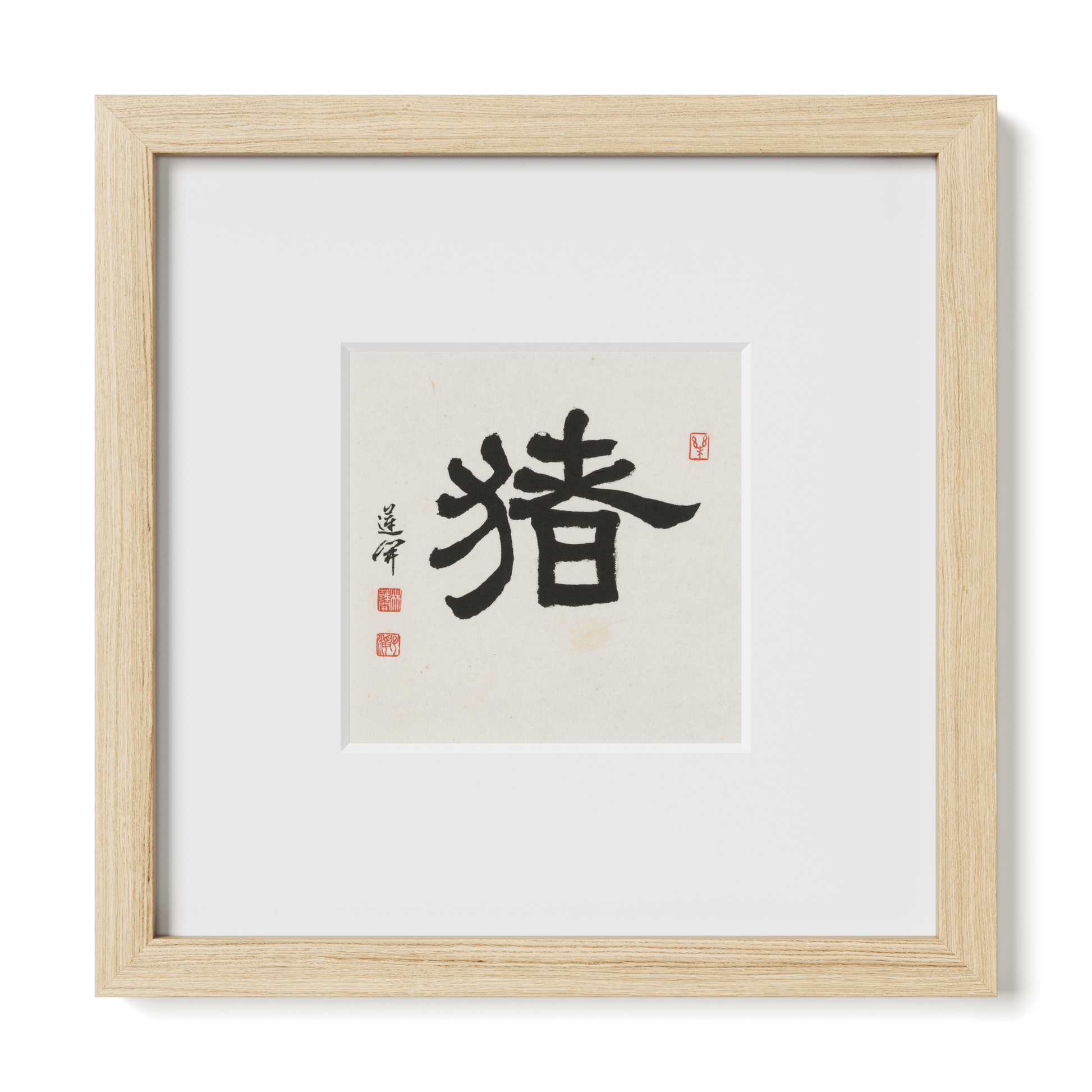 Thumbnail Label: 10X10" Natural Premium Oak | Gallery Source: Transparent