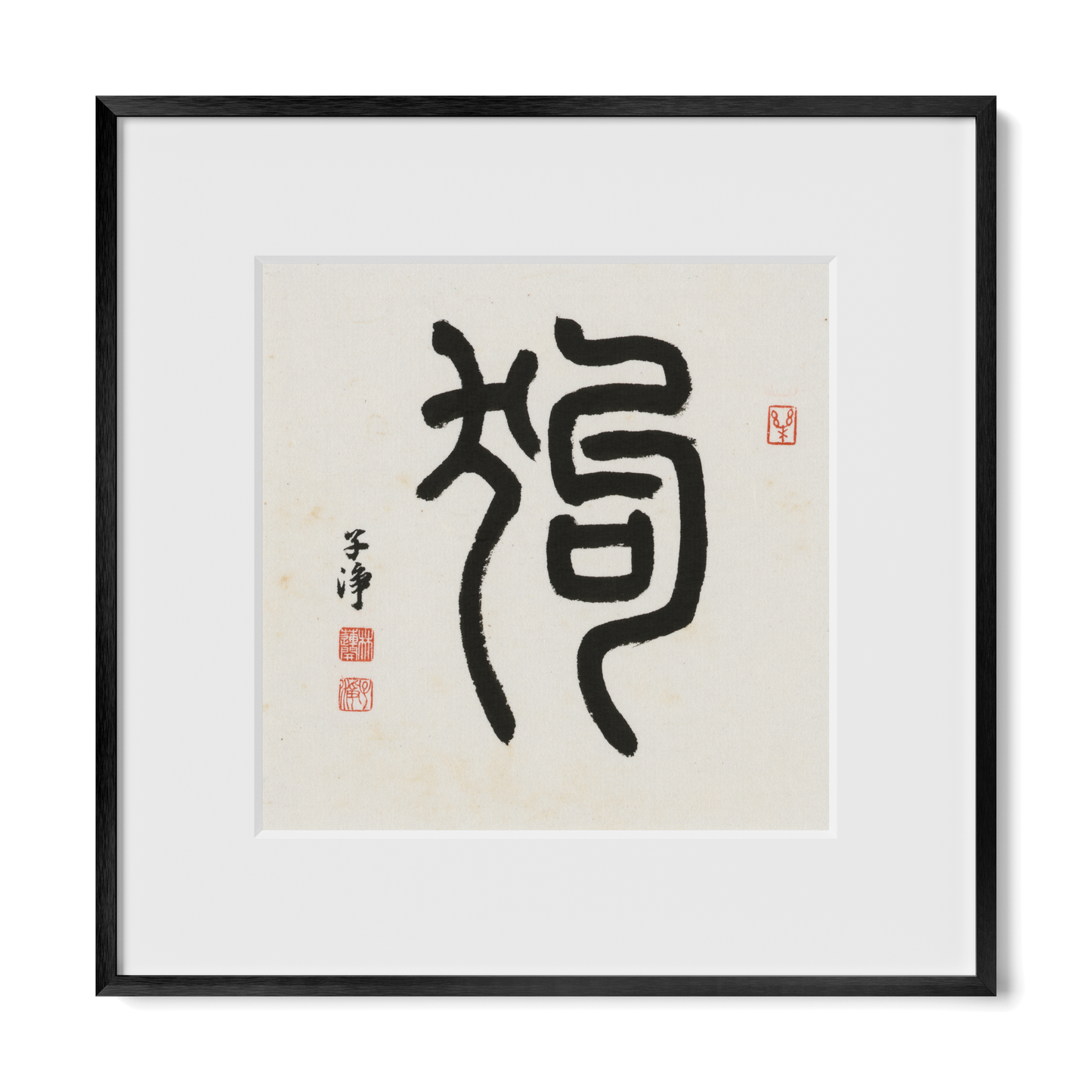 Thumbnail Label: 12X12" Black Premium Metal | Gallery Source: Transparent