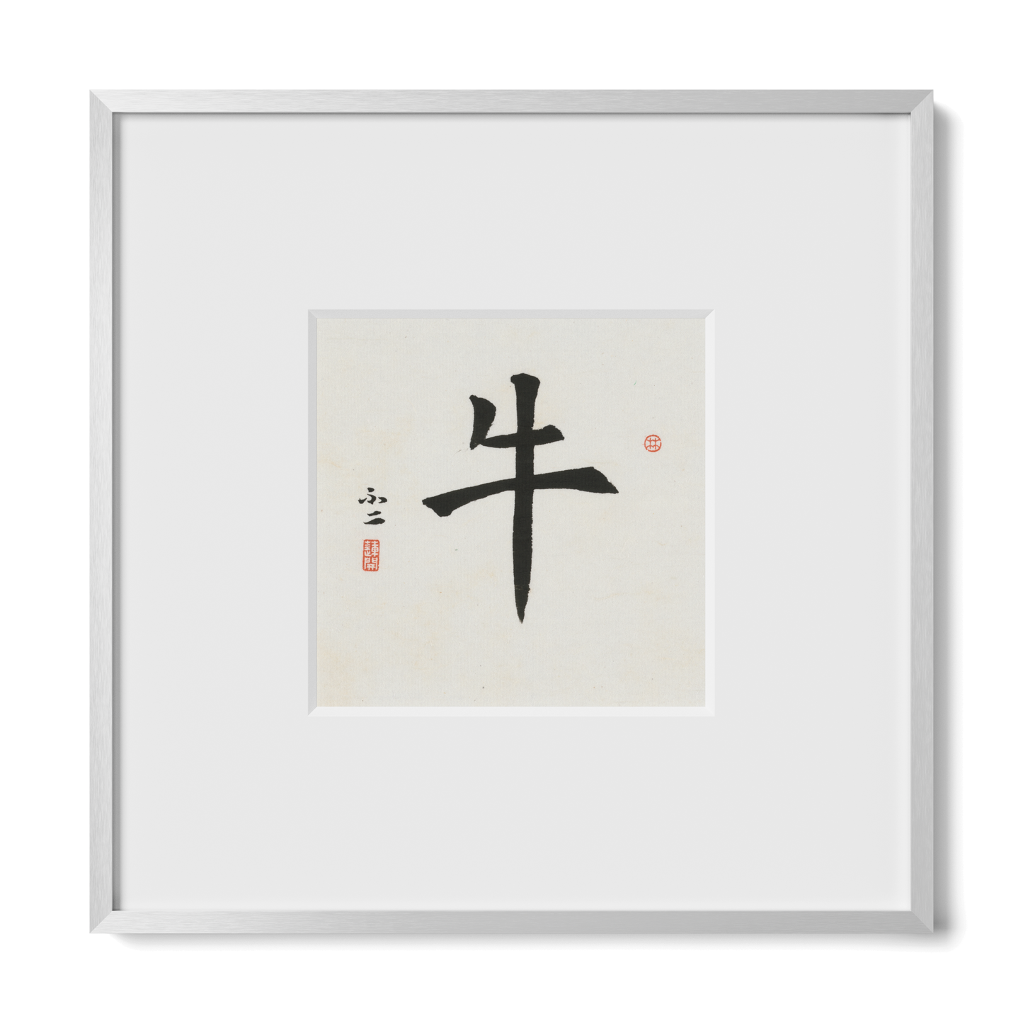 Thumbnail Label: 10X10" Silver Premium Metal | Gallery Source: Transparent