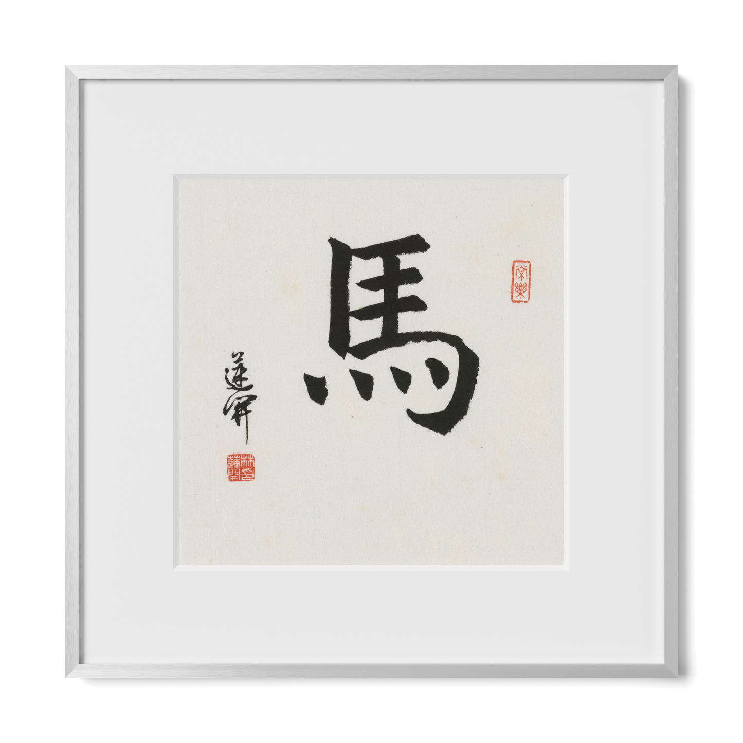 Thumbnail Label: 12X12" Silver Premium Metal | Gallery Source: Transparent