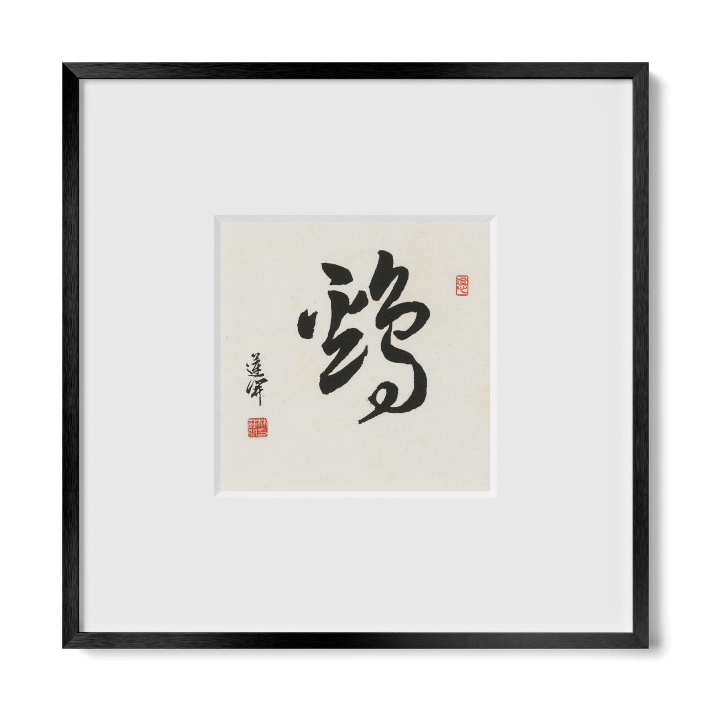 Thumbnail Label: 10X10" Black Premium Metal | Gallery Source: Transparent