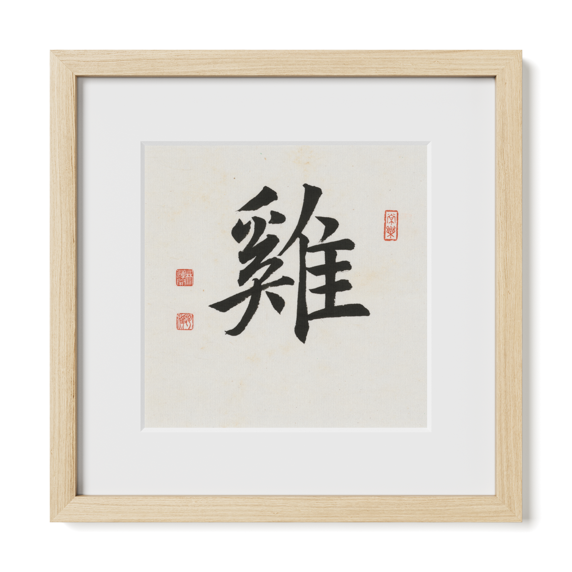 Thumbnail Label: 12X12" Natural Premium Oak | Gallery Source: Transparent