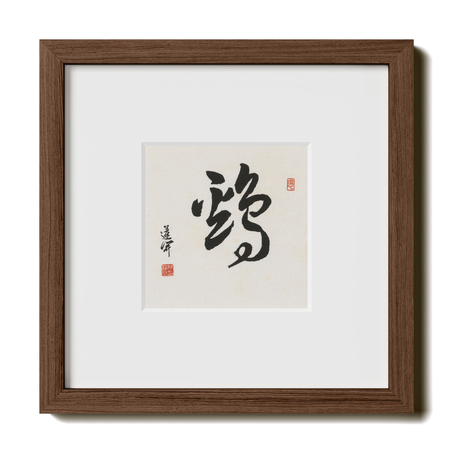 Thumbnail Label: 10X10" Walnut Premium Oak | Gallery Source: Transparent