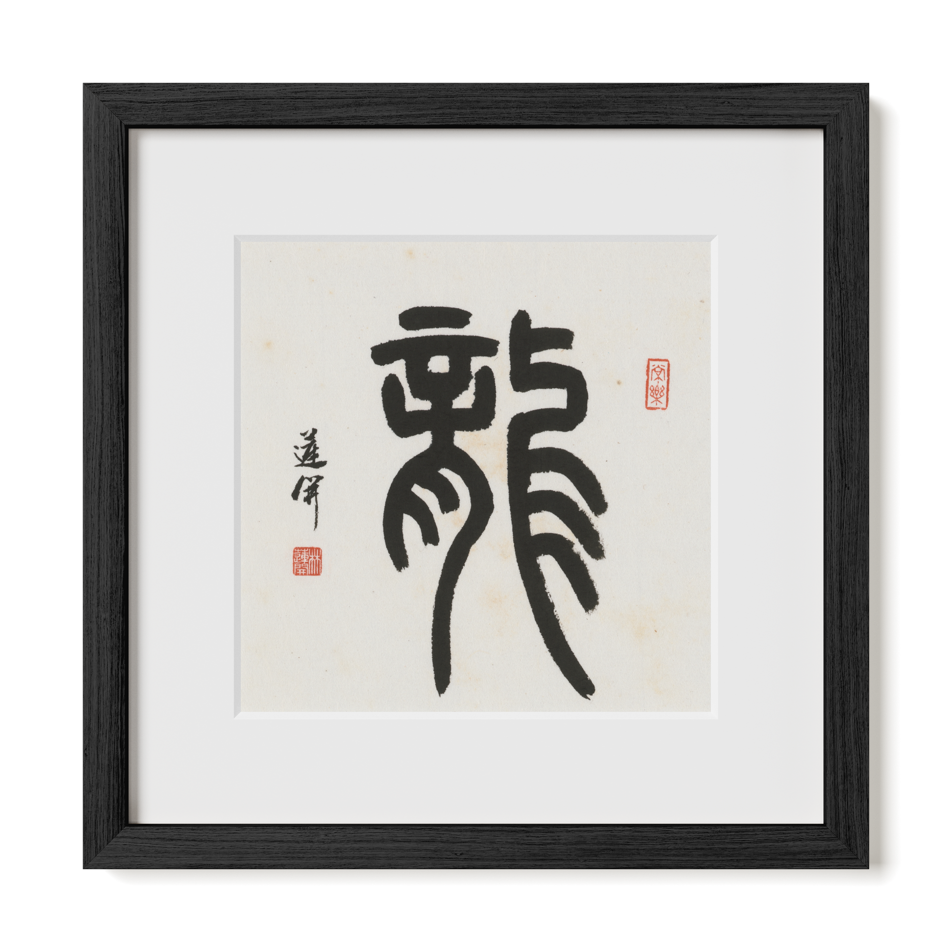 Thumbnail Label: 12X12" Black Premium Oak | Gallery Source: Transparent