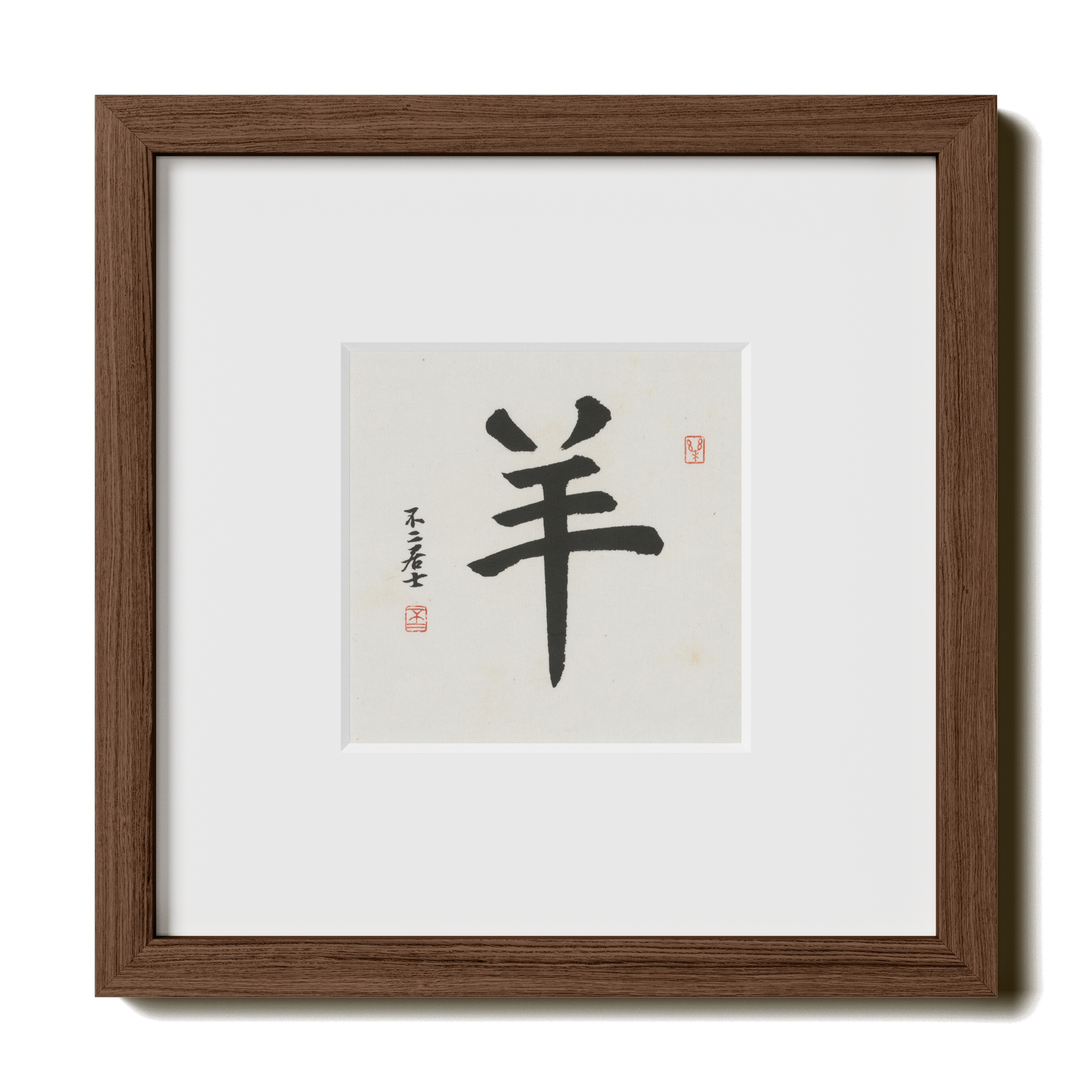 Thumbnail Label: 10X10" Walnut Premium Oak | Gallery Source: Transparent