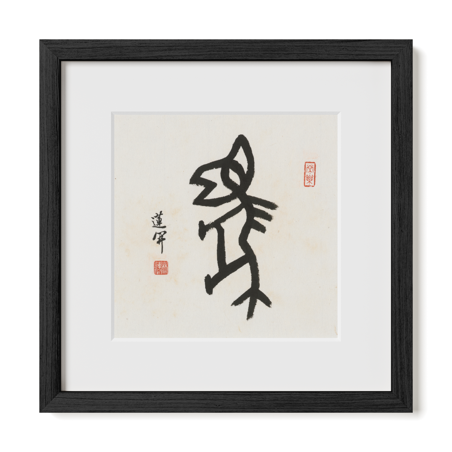Thumbnail Label: 12X12" Black Premium Oak | Gallery Source: Transparent