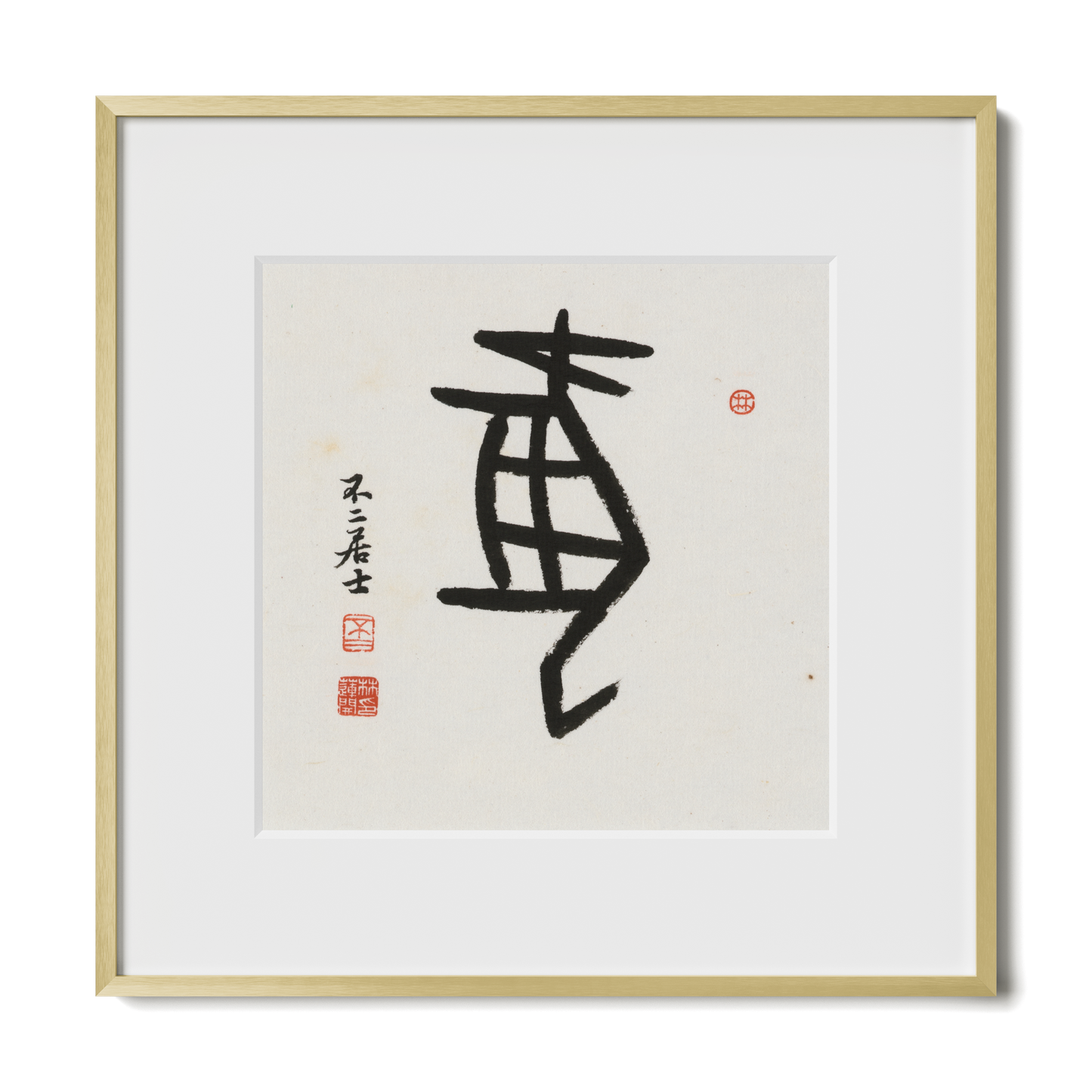 Thumbnail Label: 12X12" Gold Premium Metal | Gallery Source: Transparent