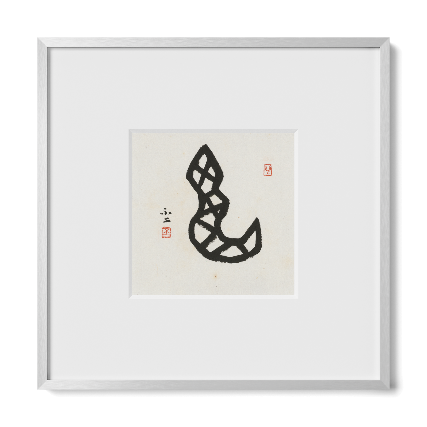 Thumbnail Label: 10X10" Silver Premium Metal | Gallery Source: Transparent