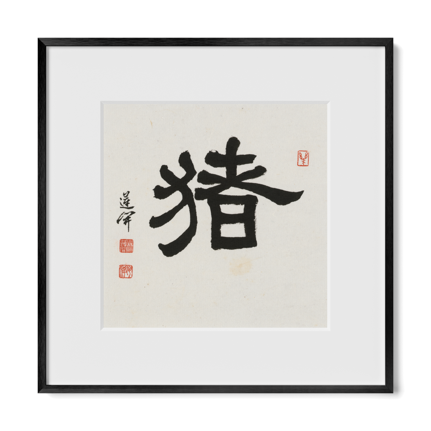 Thumbnail Label: 12X12" Black Premium Metal | Gallery Source: Transparent