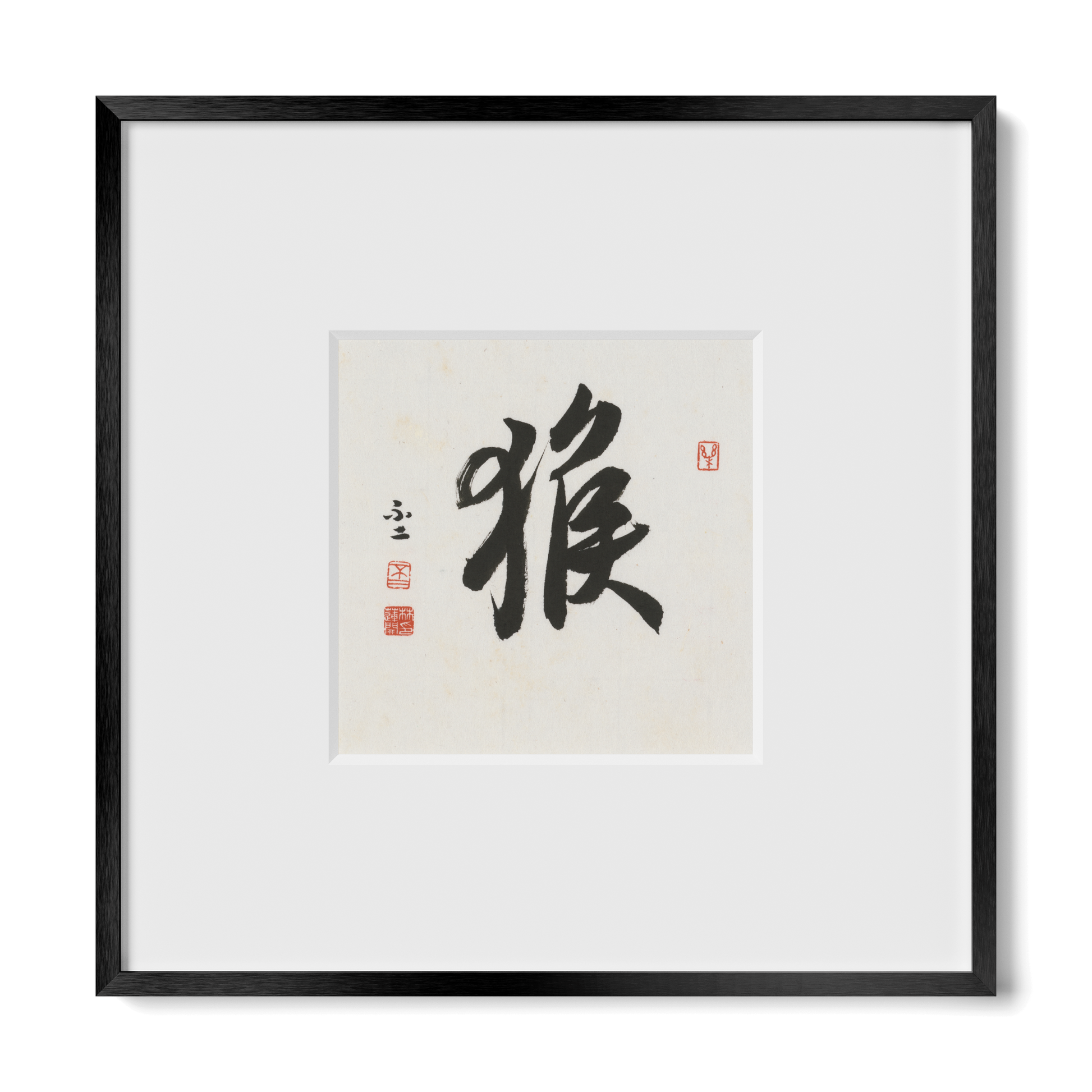 Thumbnail Label: 10X10" Black Premium Metal | Gallery Source: Transparent