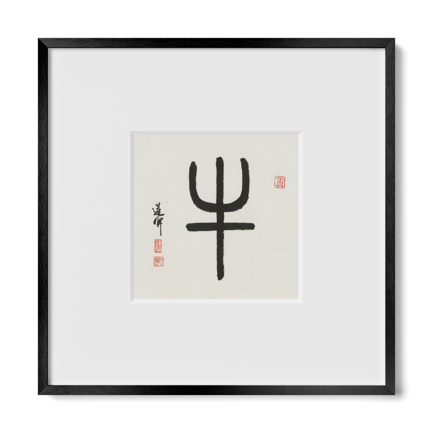 Thumbnail Label: 10X10" Black Premium Metal | Gallery Source: Transparent