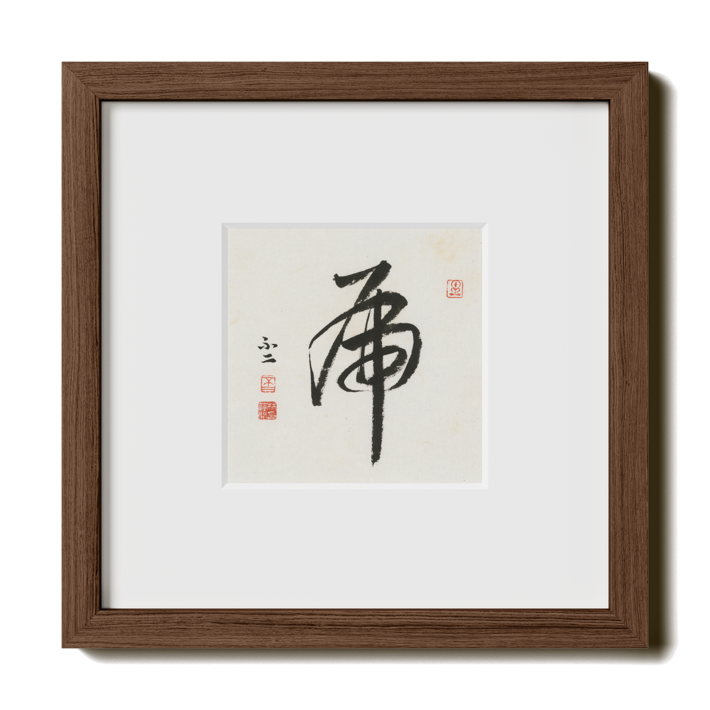 Thumbnail Label: 10X10" Walnut Premium Oak | Gallery Source: Transparent