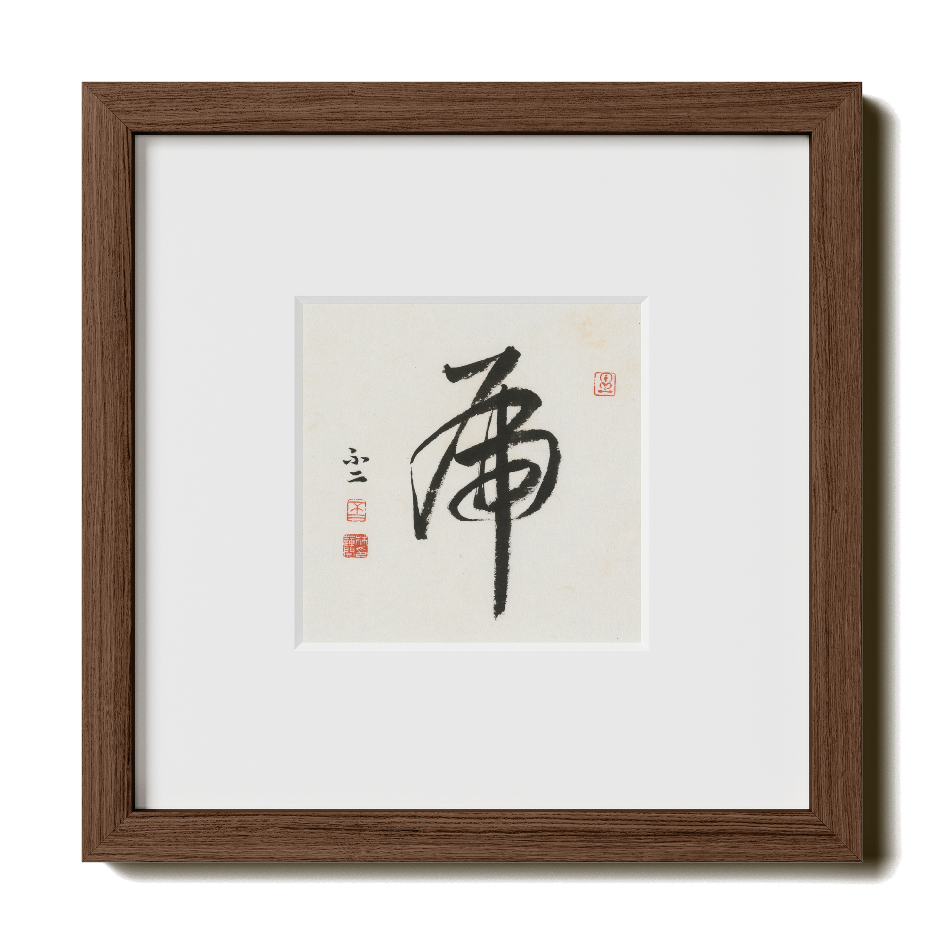 Thumbnail Label: 10X10" Walnut Premium Oak | Gallery Source: Transparent